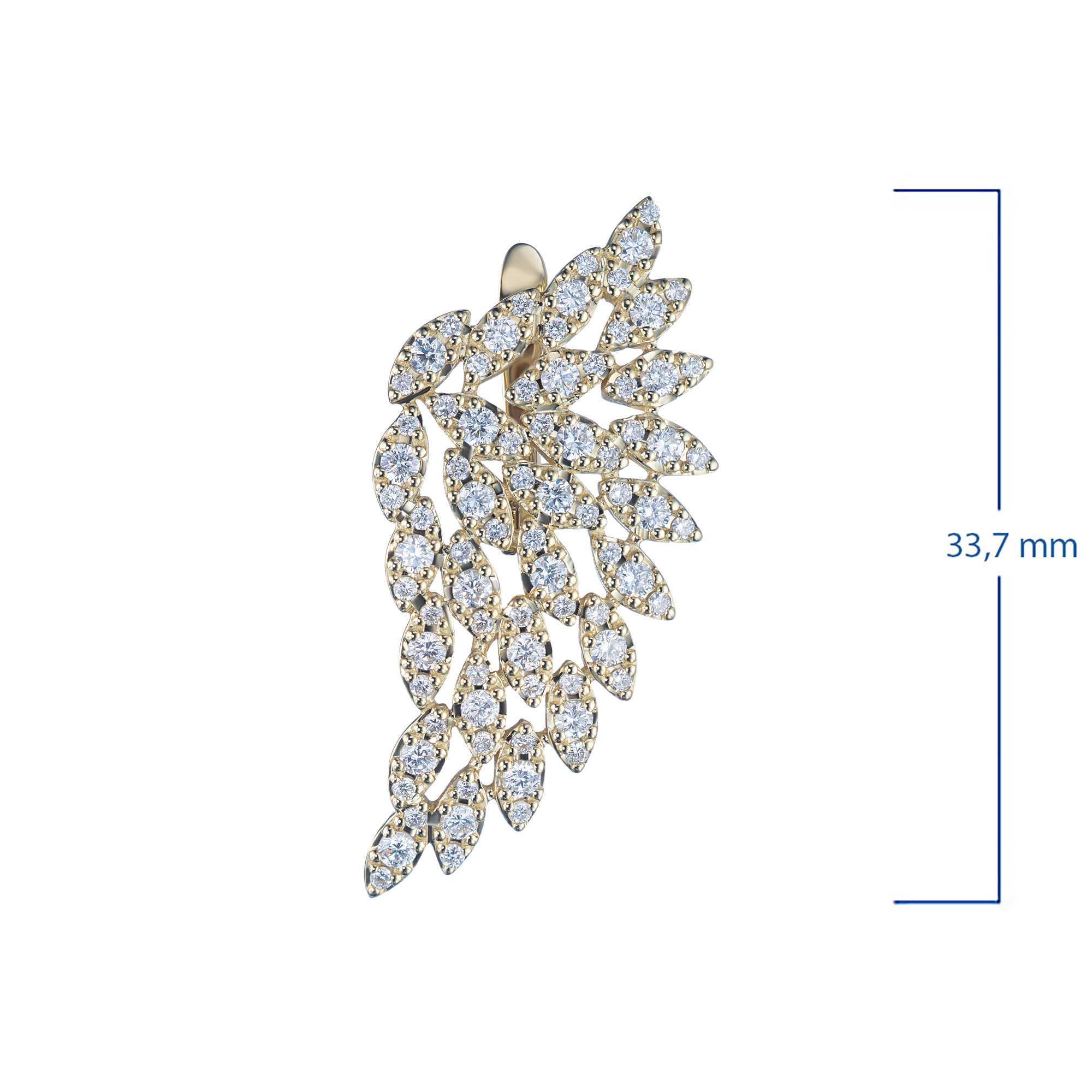 

Серьги из желтого золота э0312сг07190050, э0312сг07190050