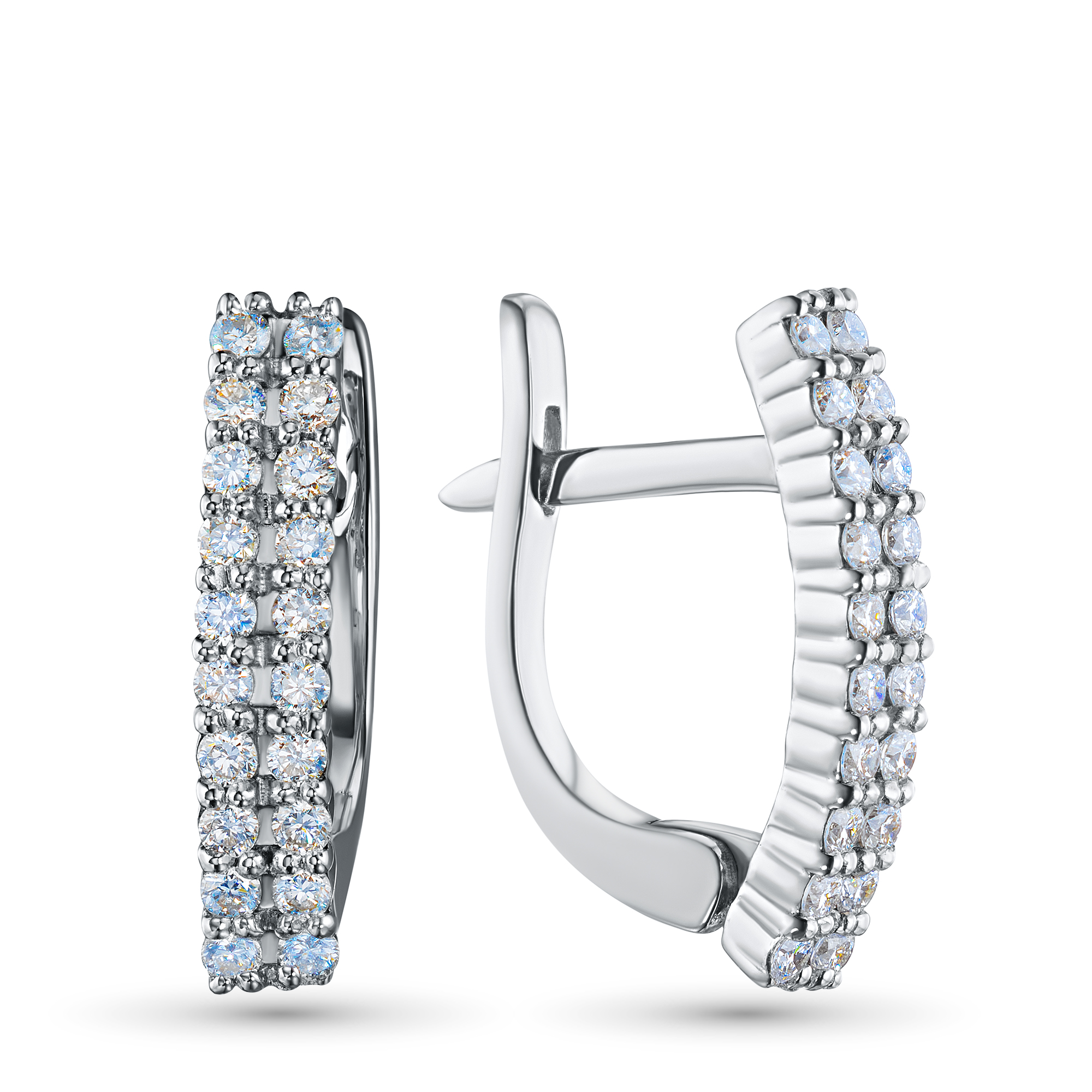 Серьги из серебра э0612сг04210303