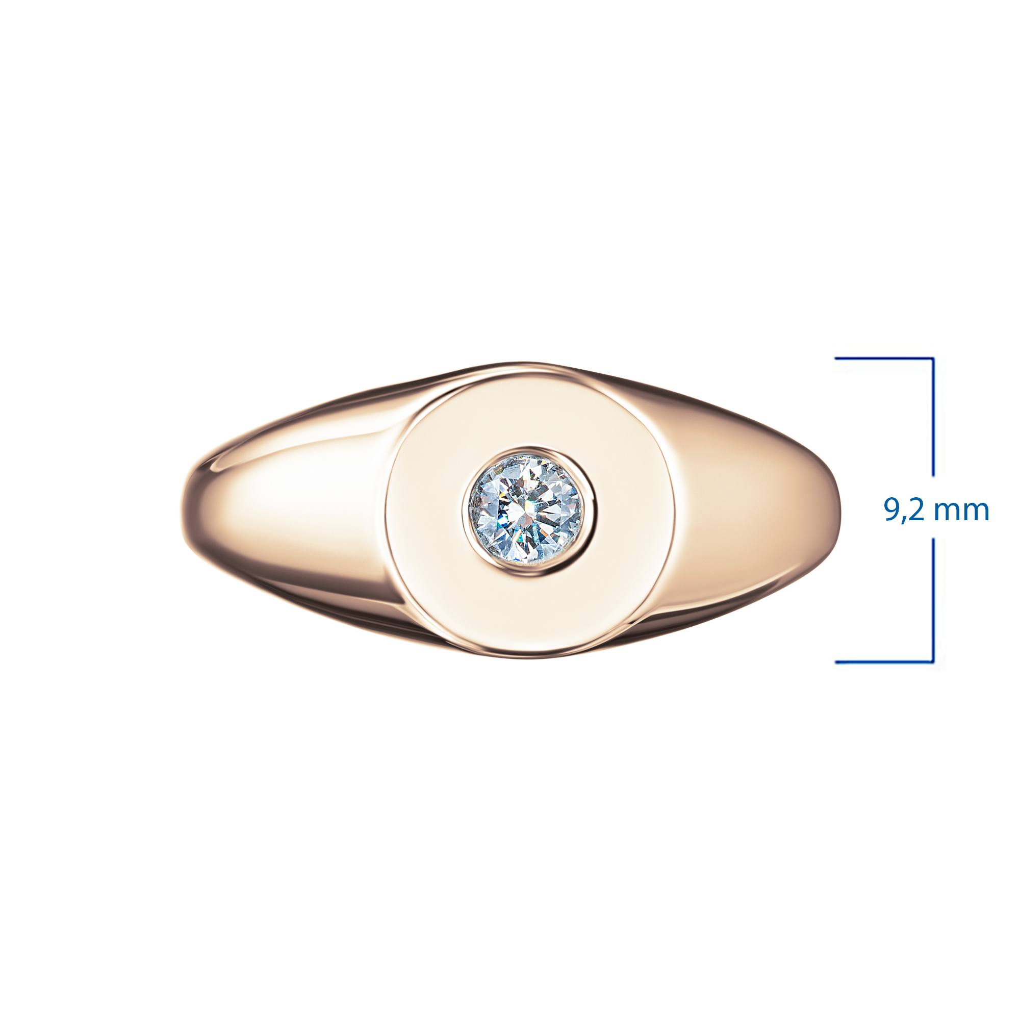

Кольцо из красного золота с бриллиантом э0201кц03210854, э0201кц03210854