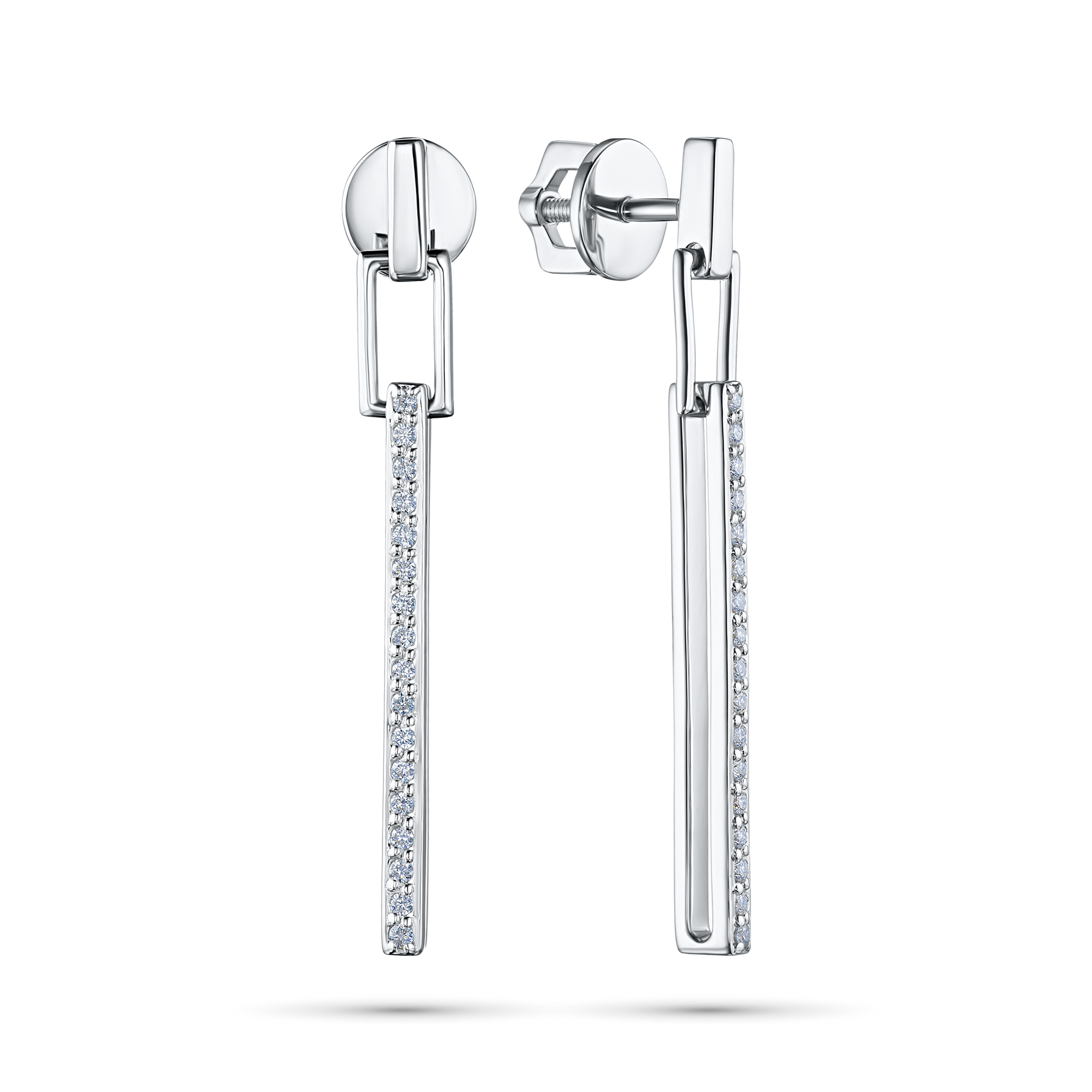 

Пусеты из серебра э0612пс02203580_white, э0612пс02203580_white