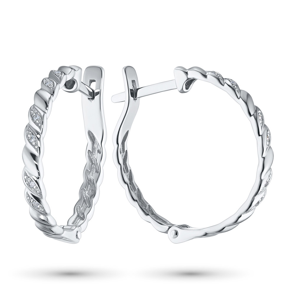

Серьги из серебра э0612сг08181000_white, э0612сг08181000_white