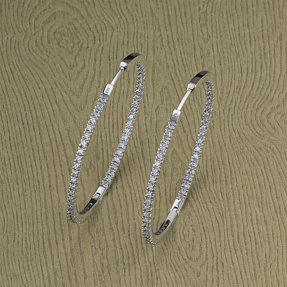 серьги конго из белого золота с фианитами. конго из белого золота с бриллиантами. серьги эпл арт. Roberto coin 18k white gold diamond 2. серьги конго из белого золота с бриллиантами адамас.