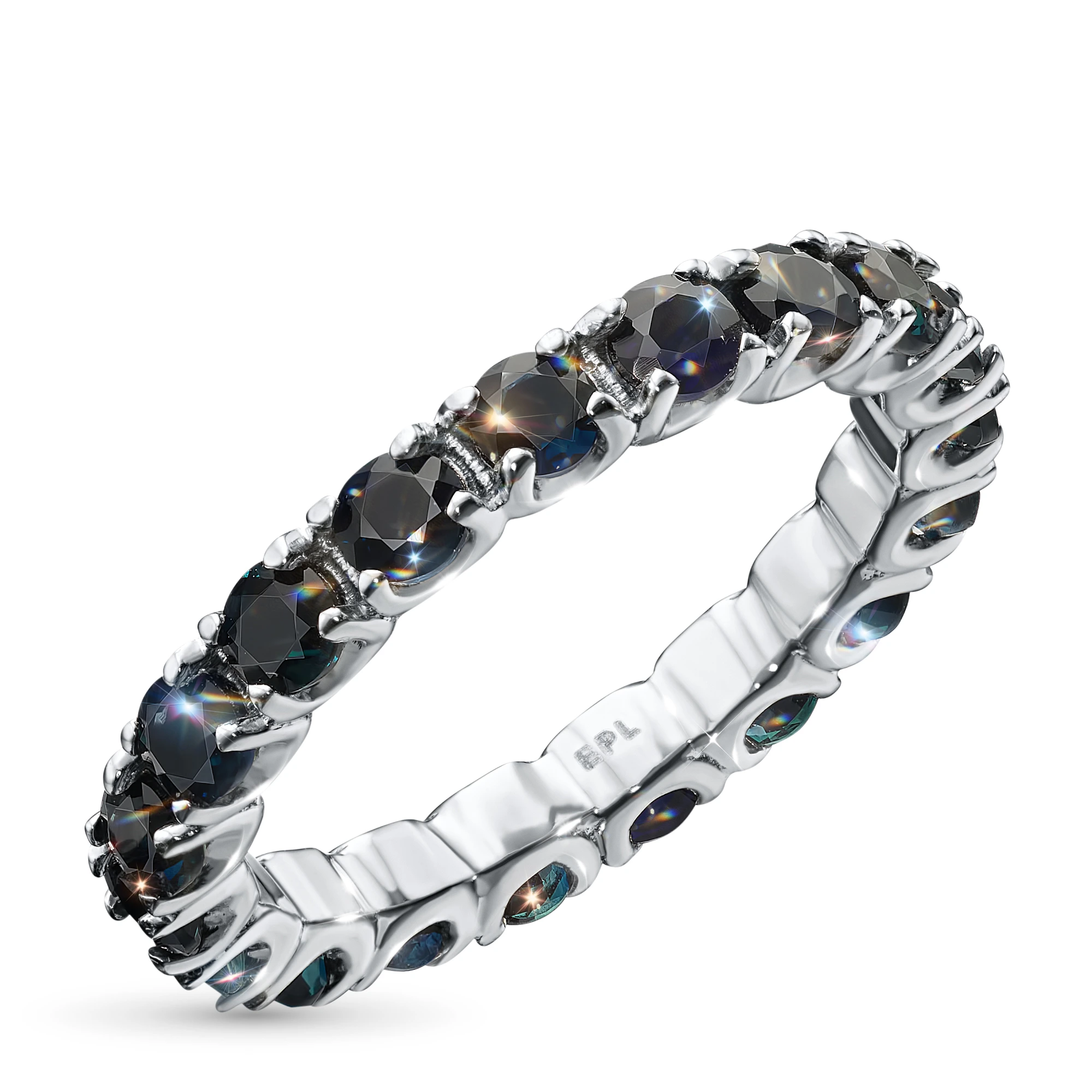 

Кольцо из белого золота с сапфирами э4702кц07250371, э4702кц07250371