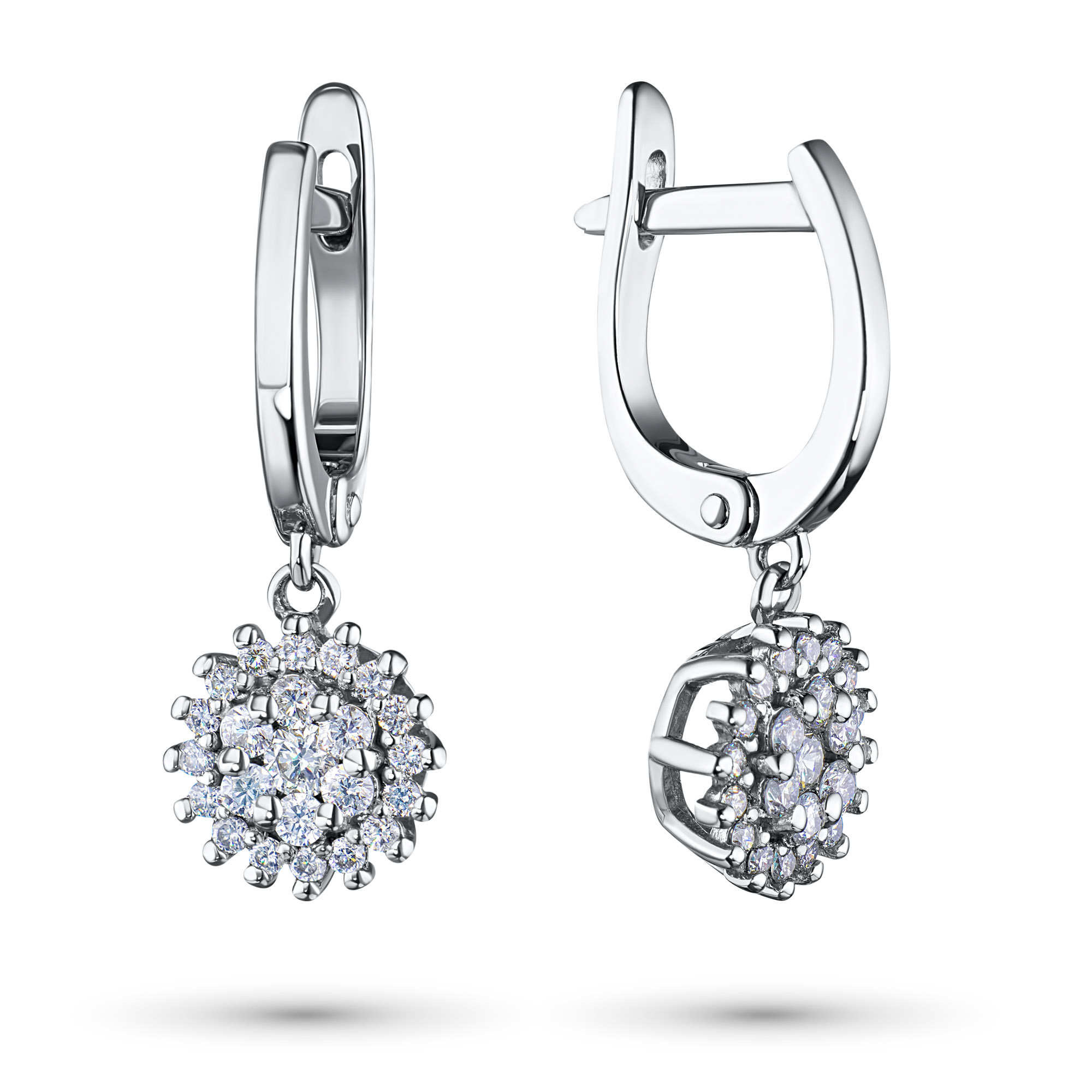 

Серьги из белого золота с бриллиантами э4701сг06184900, э4701сг06184900