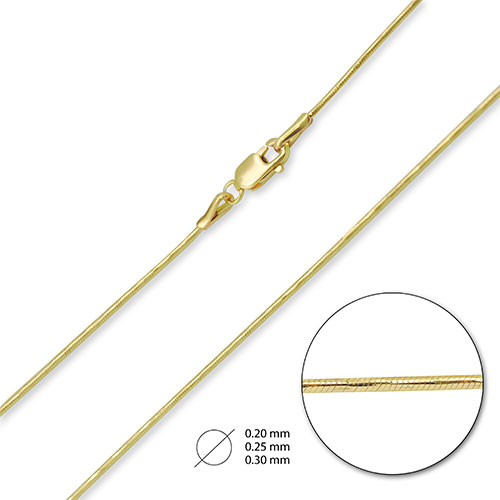 

Цепь из желтого золота НЦ15-078025d, НЦ15-078025d