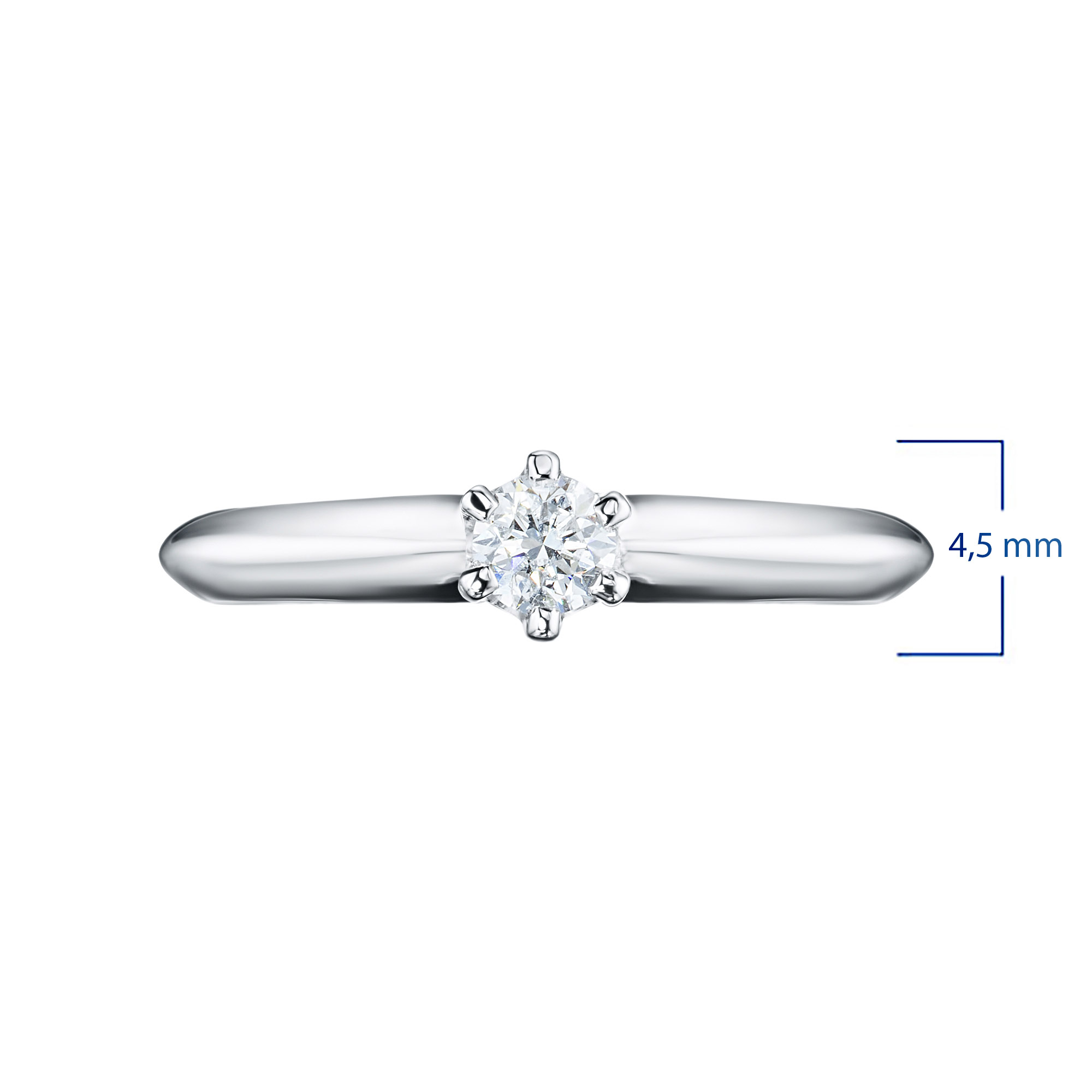 

Классическое кольцо из серебра э0612кц04202996_white, э0612кц04202996_white