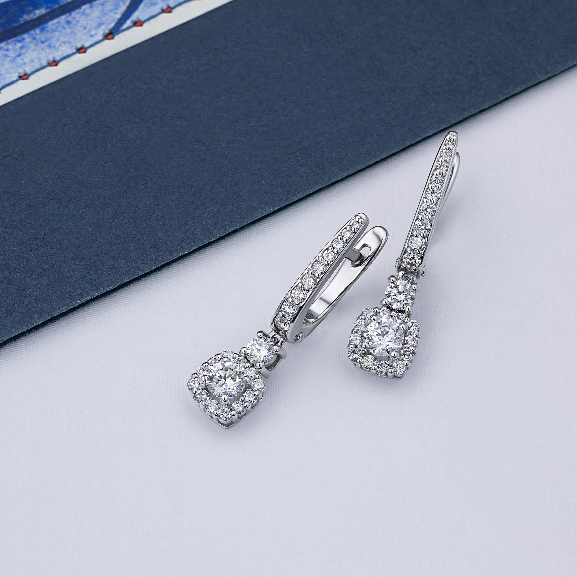 

Серьги из белого золота э4712сг12183500, э4712сг12183500