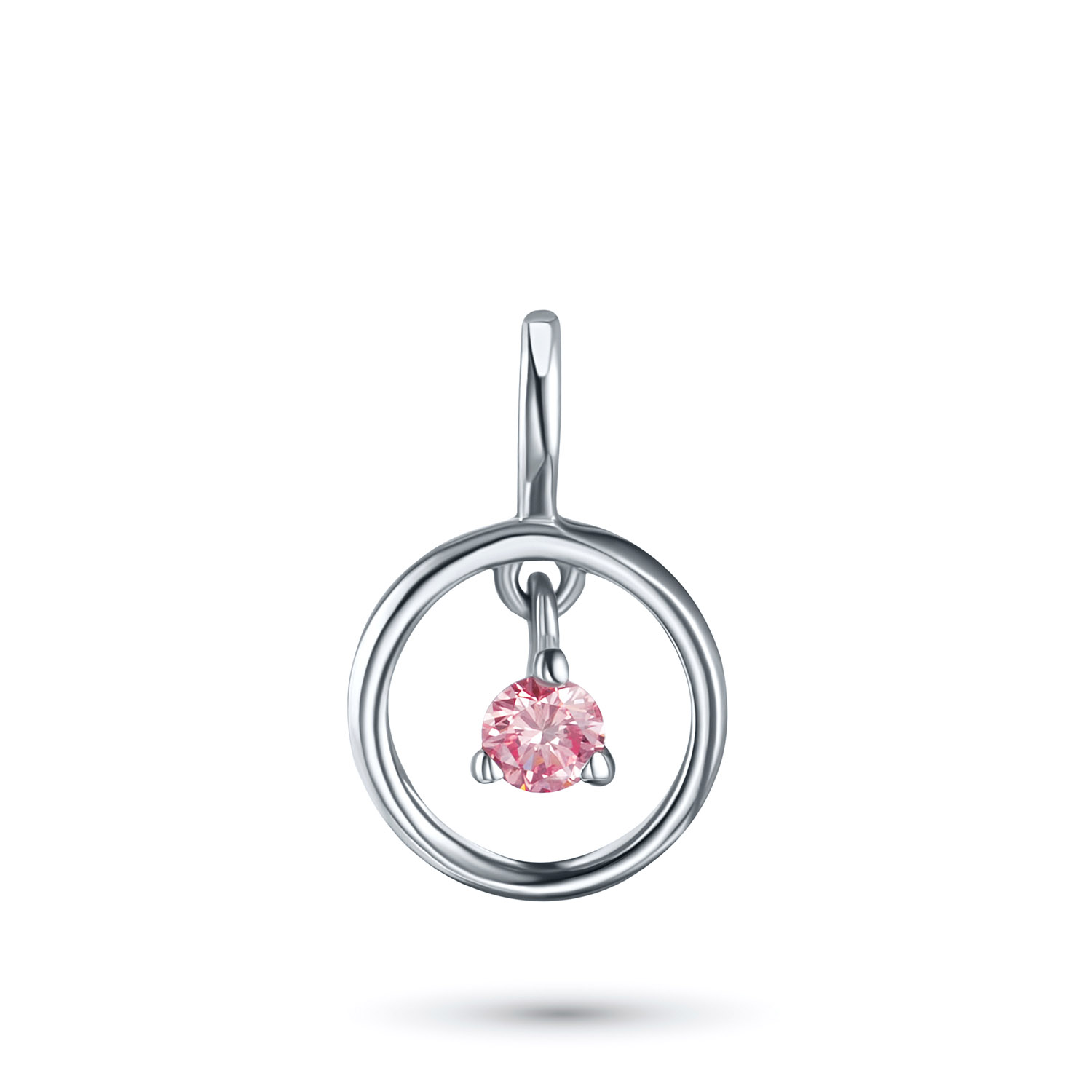 

Подвеска из серебра э0612пд05170900_pink, э0612пд05170900_pink