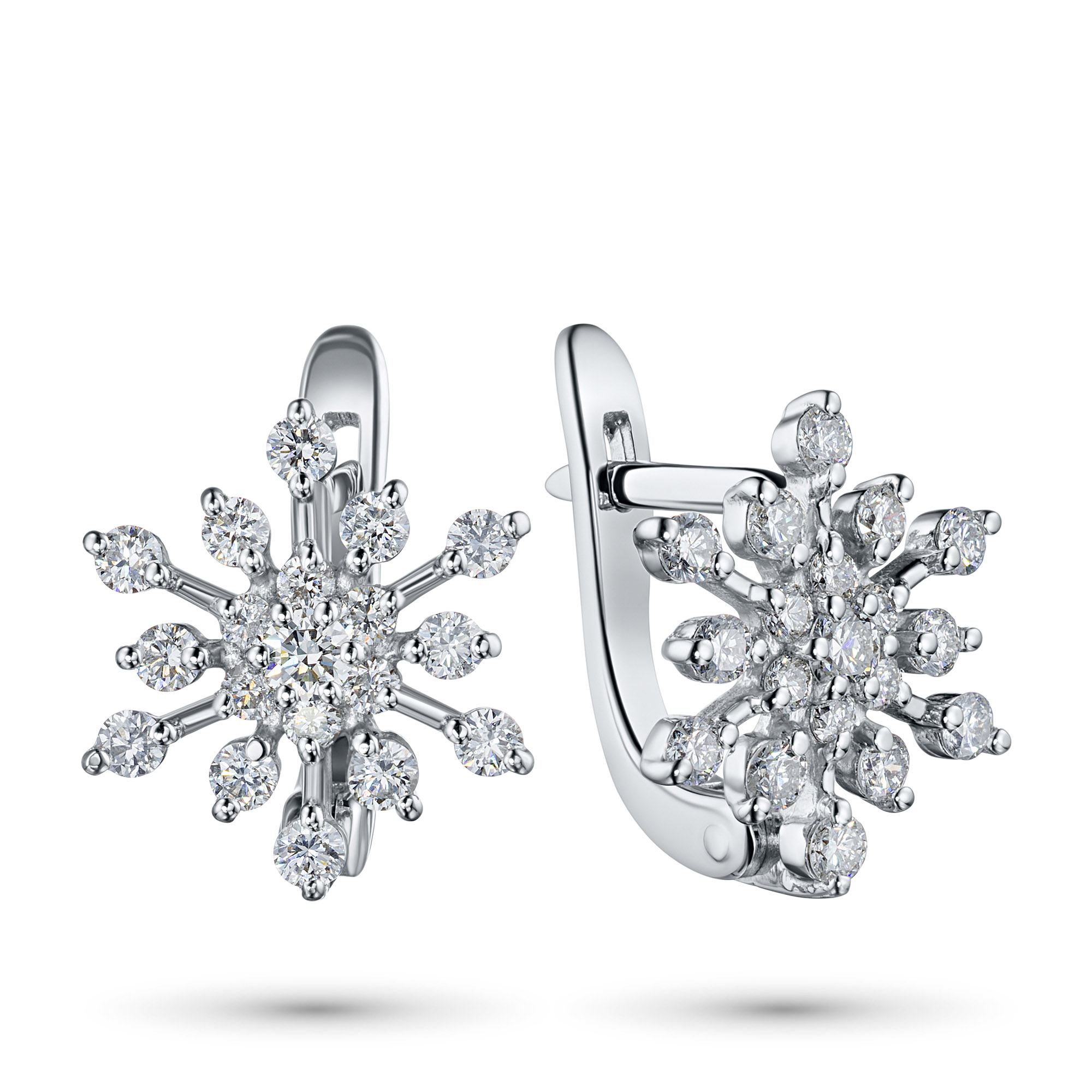 

Серьги из белого золота с бриллиантами э4001сг09151700, э4001сг09151700