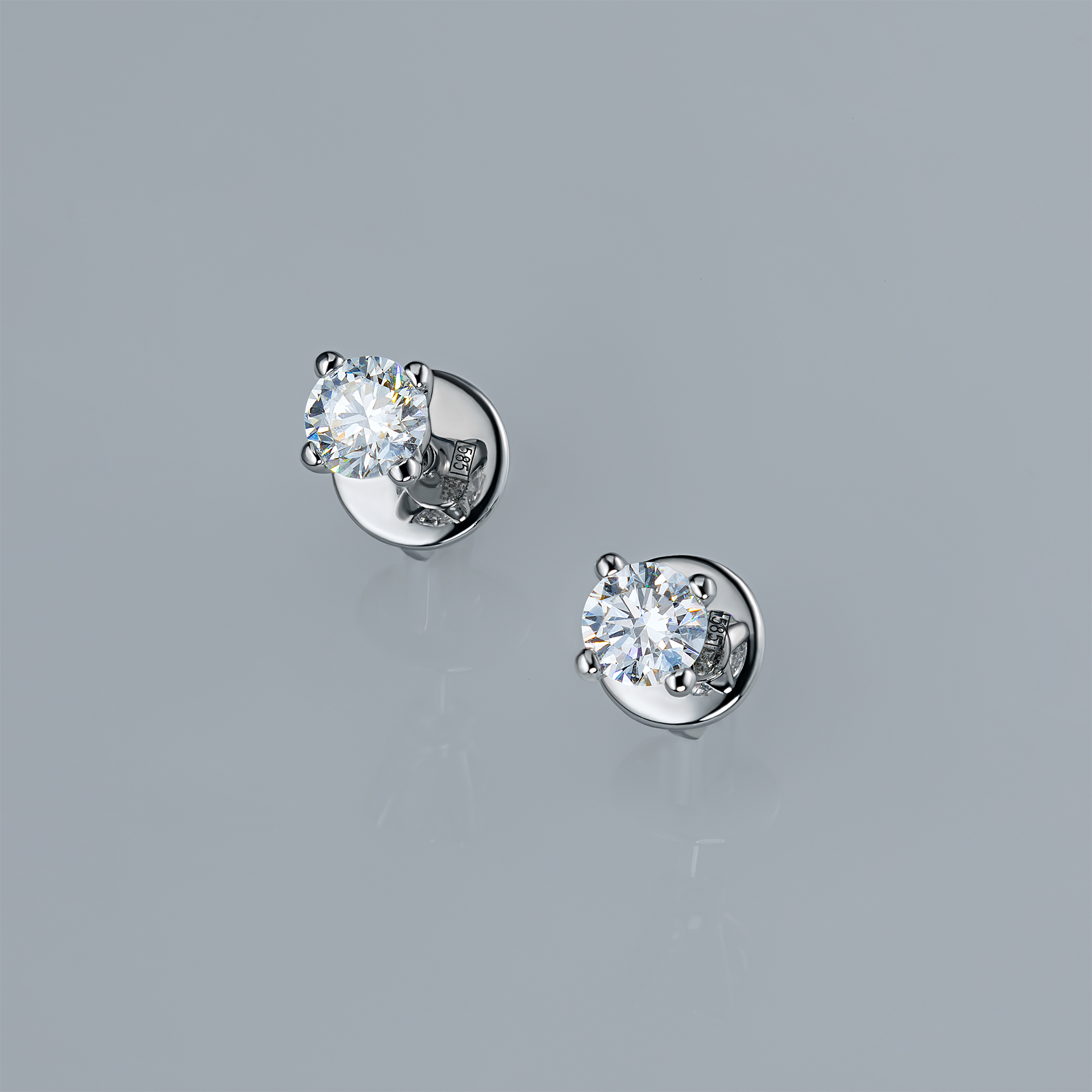 

Пусеты из белого золота э4712пс04190800, э4712пс04190800