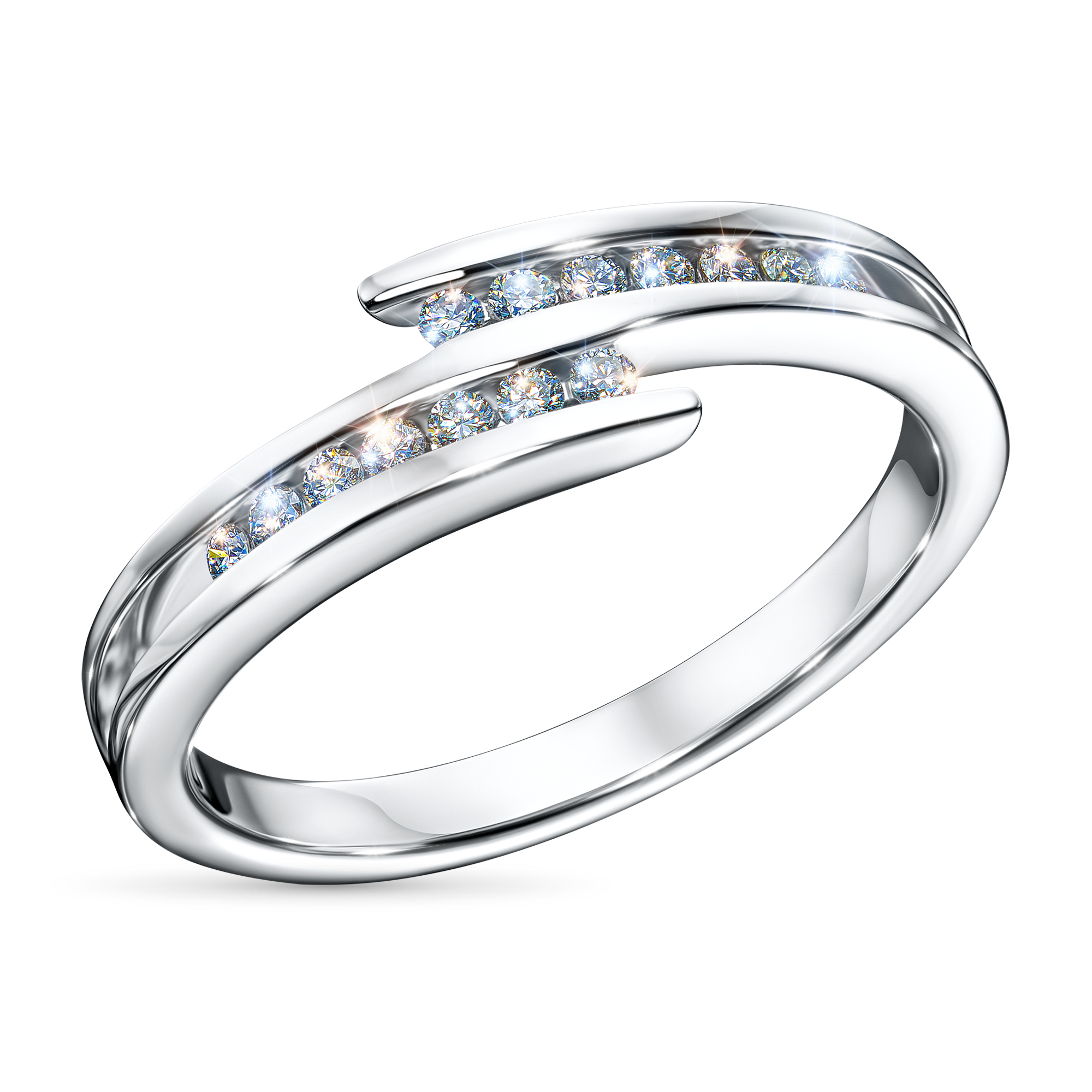 

Кольцо из серебра э0612кц06105300, э0612кц06105300