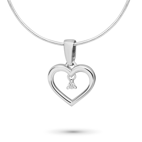 

Подвеска из серебра э0612пд09152200_white, э0612пд09152200_white