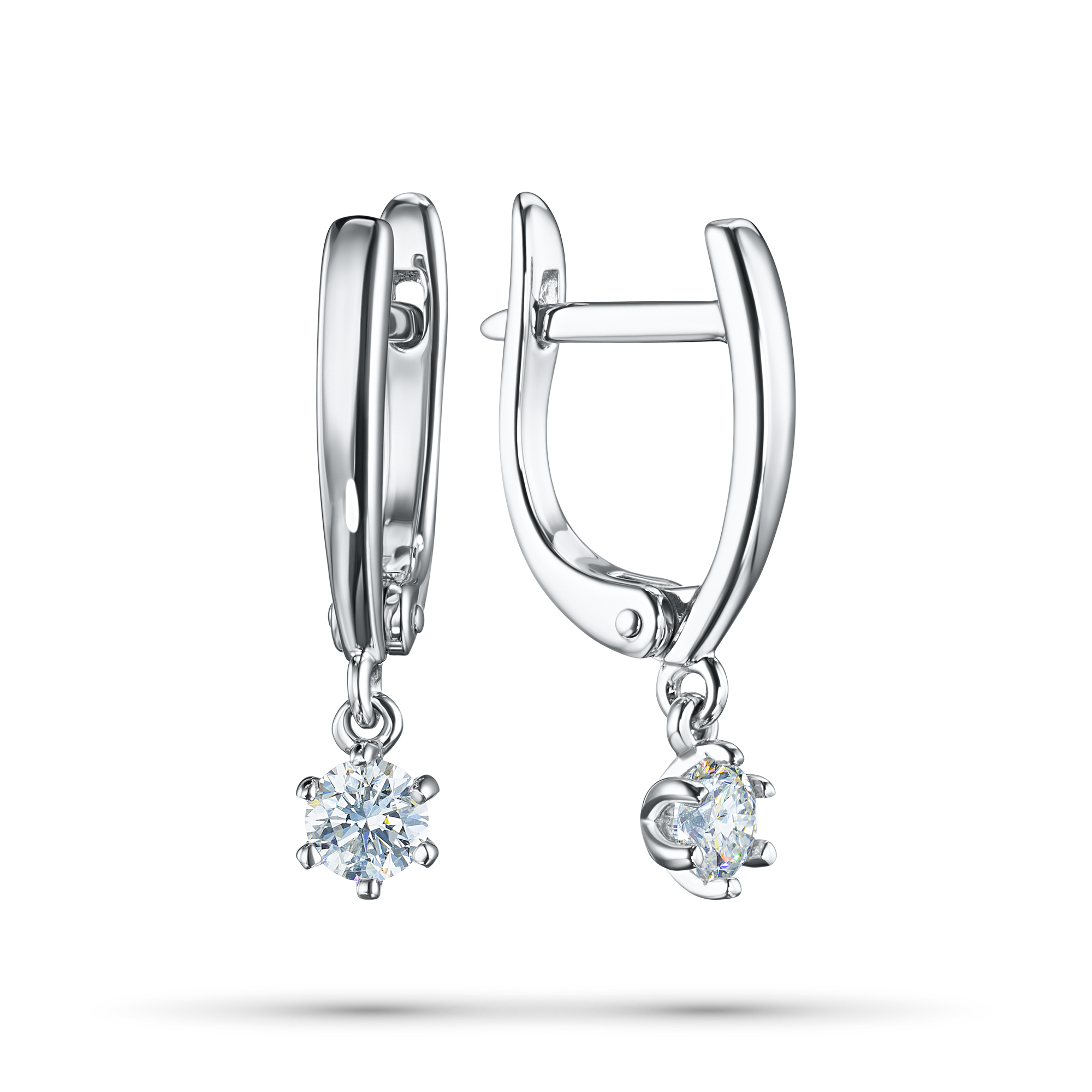 

Серьги из белого золота с бриллиантами э0901сг03220896, э0901сг03220896