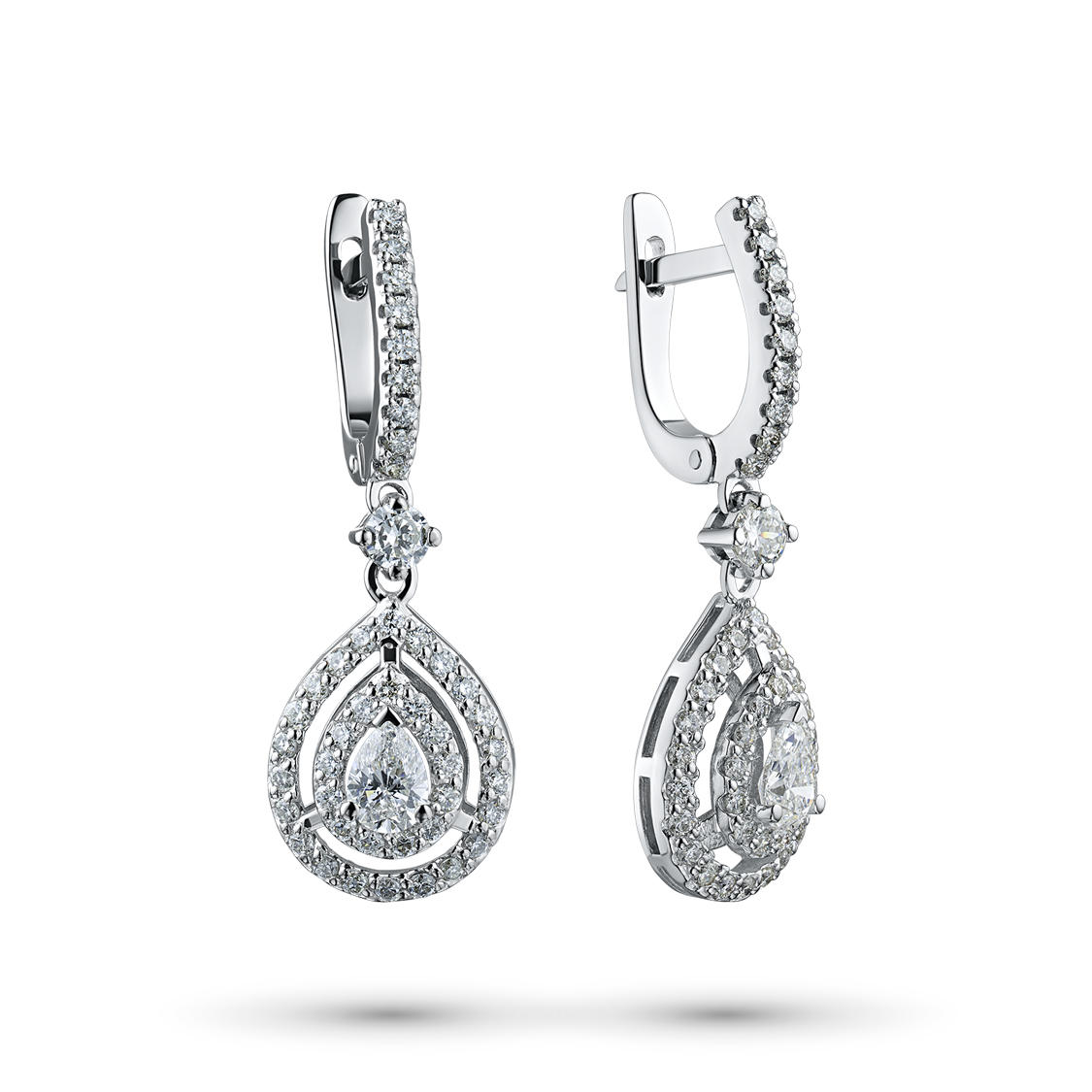 

Серьги из белого золота с бриллиантами э4001сг06171600, э4001сг06171600