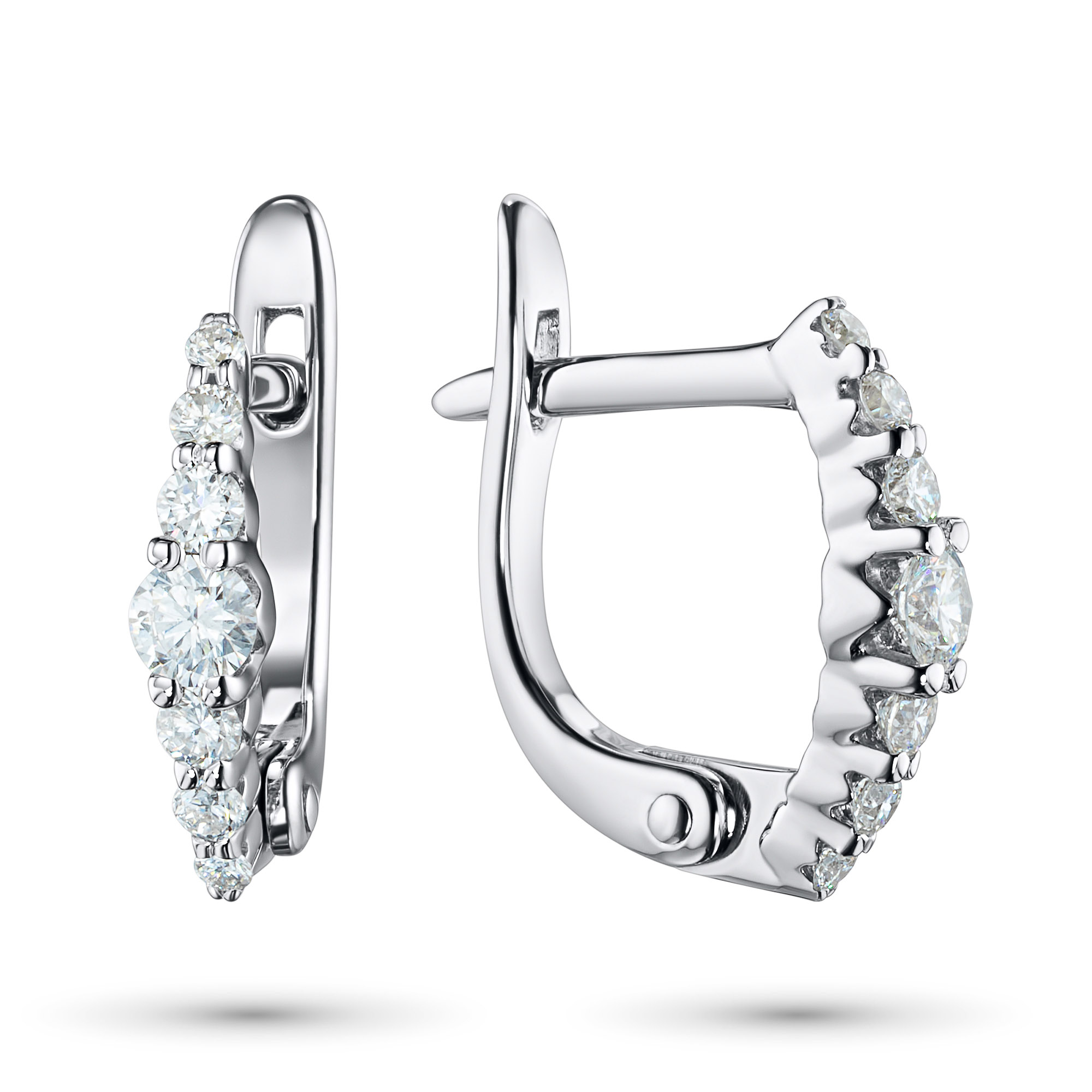 

Серьги из белого золота с бриллиантами э4701сг07210133, э4701сг07210133