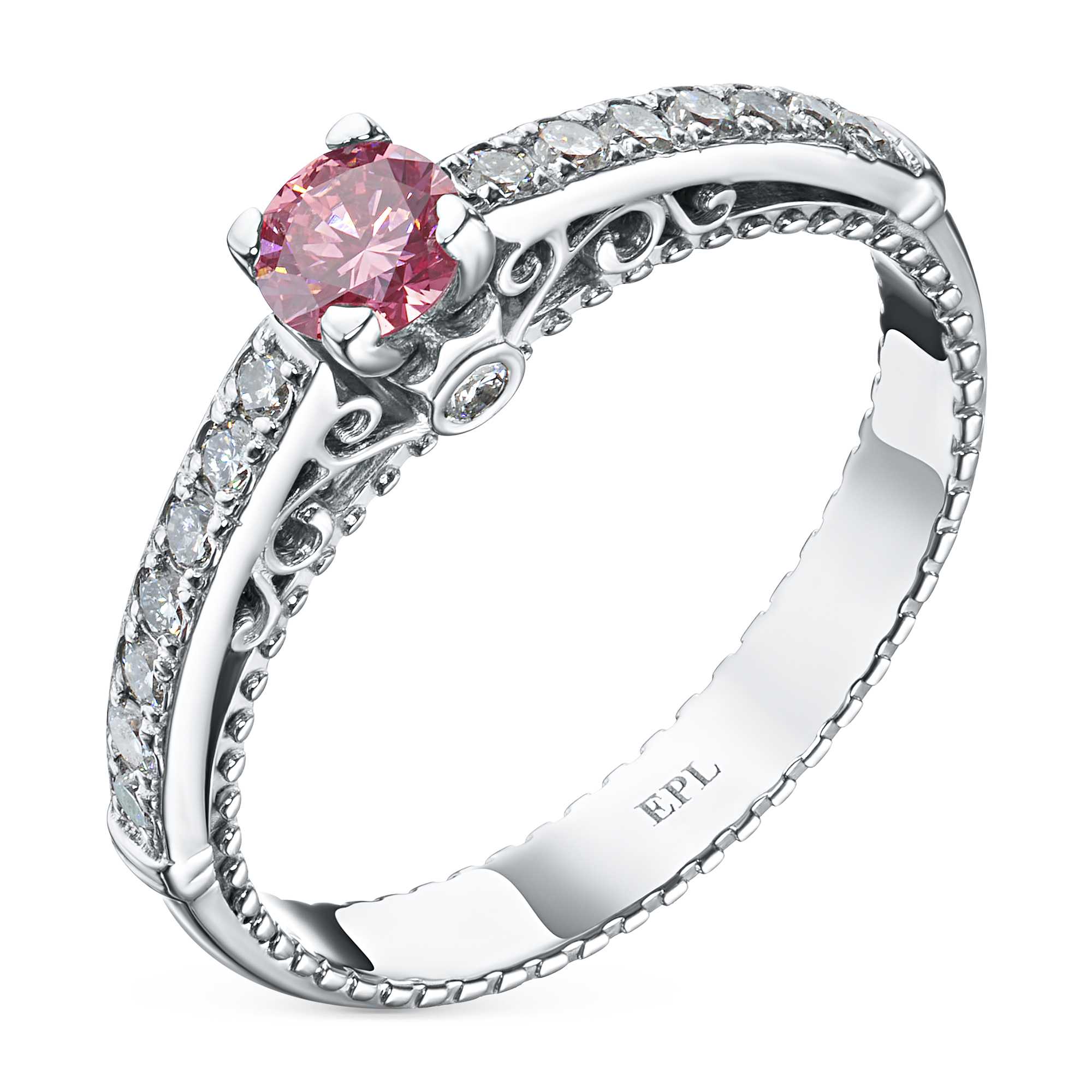 

Кольцо из белого золота э4012кц04154100_pink, э4012кц04154100_pink