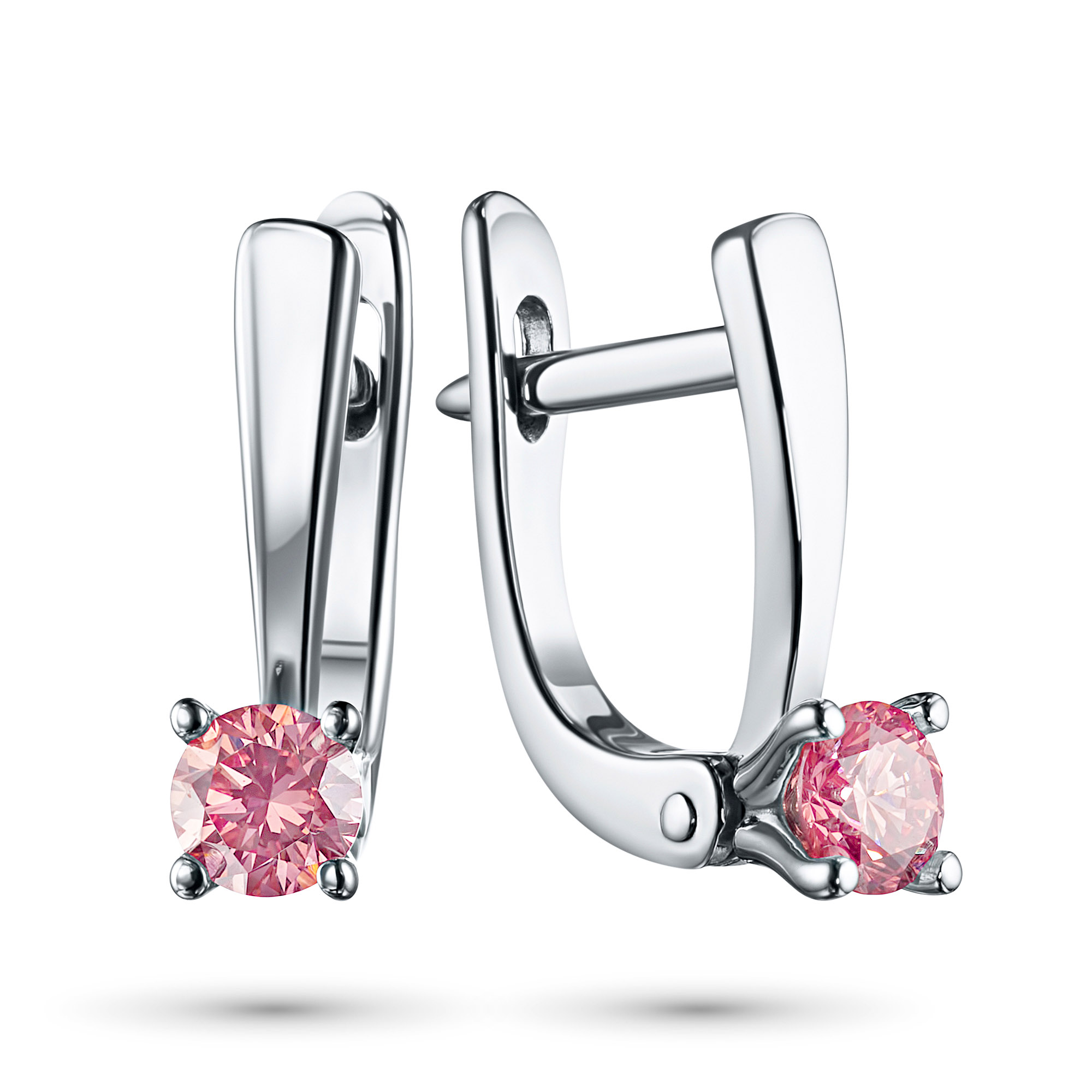 

Серьги из белого золота э0912сг08190490_pink, э0912сг08190490_pink