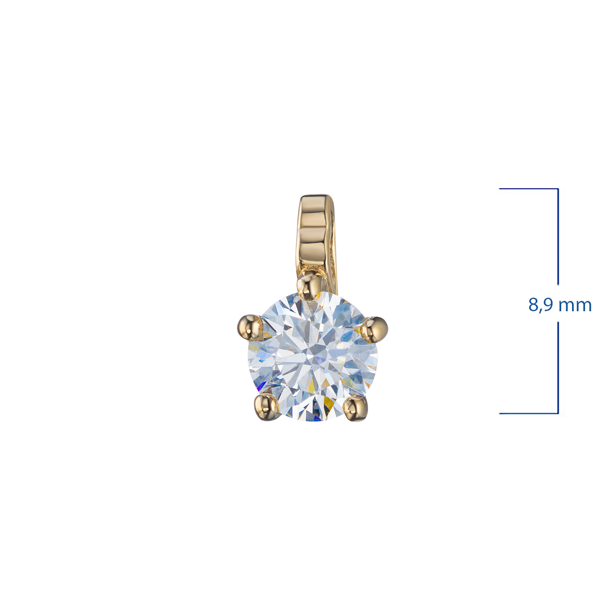 

Подвеска из желтого золота э0312пд05220201, э0312пд05220201
