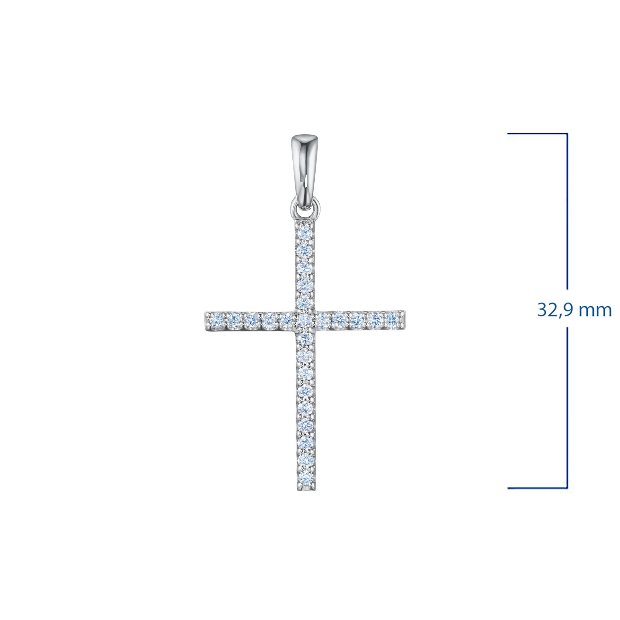

Подвеска из серебра э0612пд08200122_white, э0612пд08200122_white