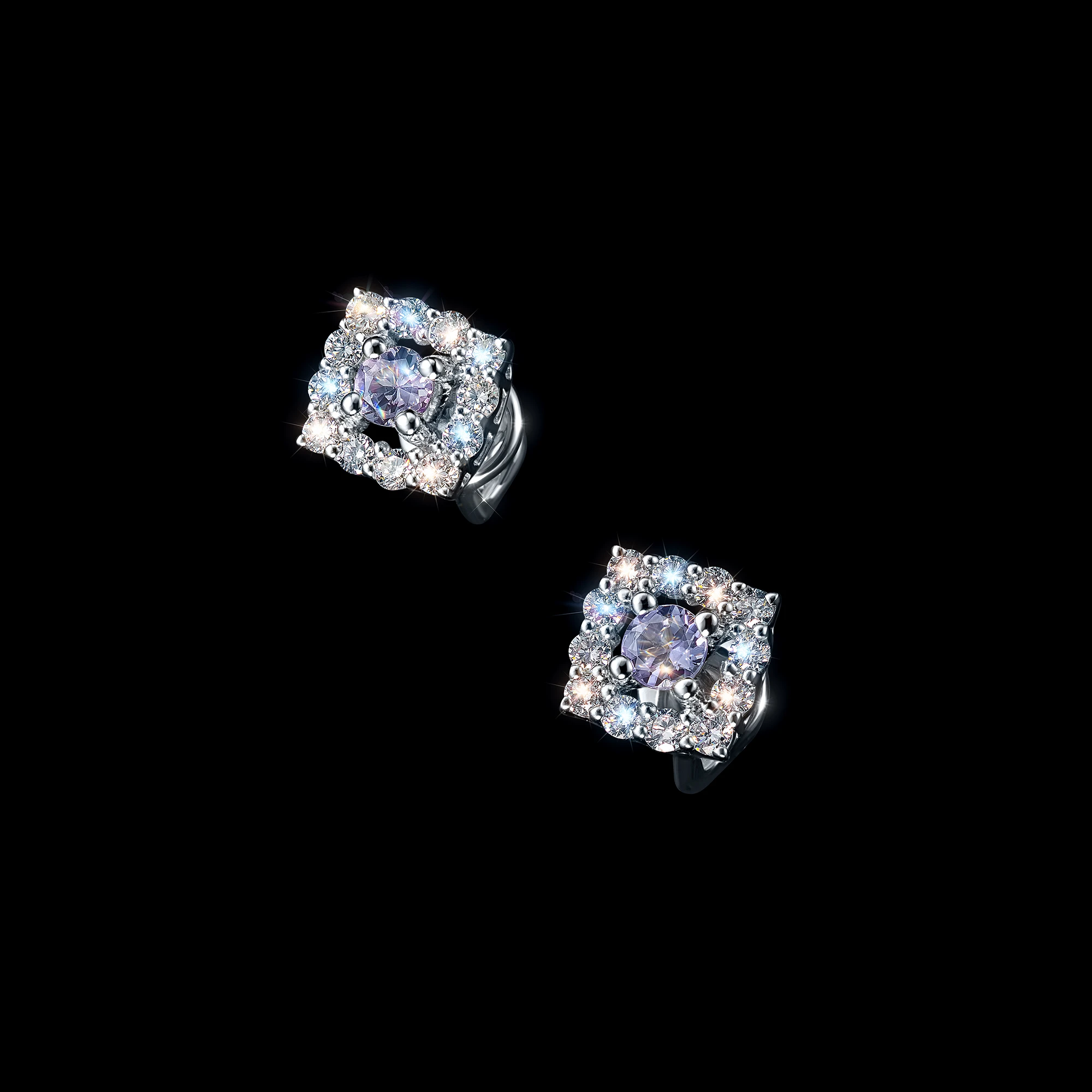 

Пусеты из серебра с танзанитами э0660пс12200951, э0660пс12200951