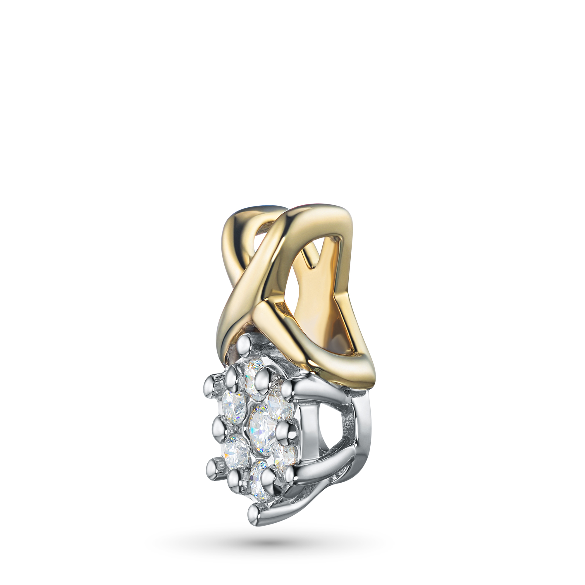 

Подвеска из комбинированного золота э4812пд02203650, э4812пд02203650