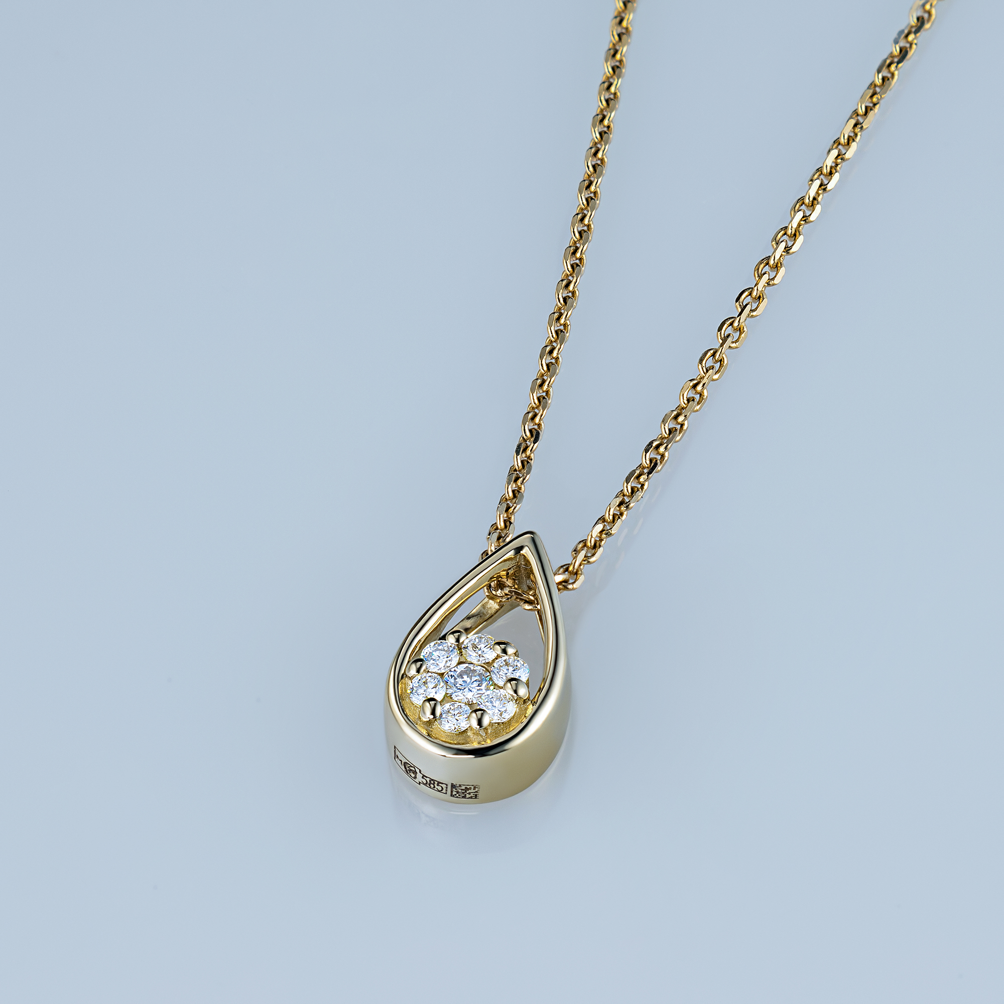 

Подвеска из желтого золота э0312пд03170700_white, э0312пд03170700_white