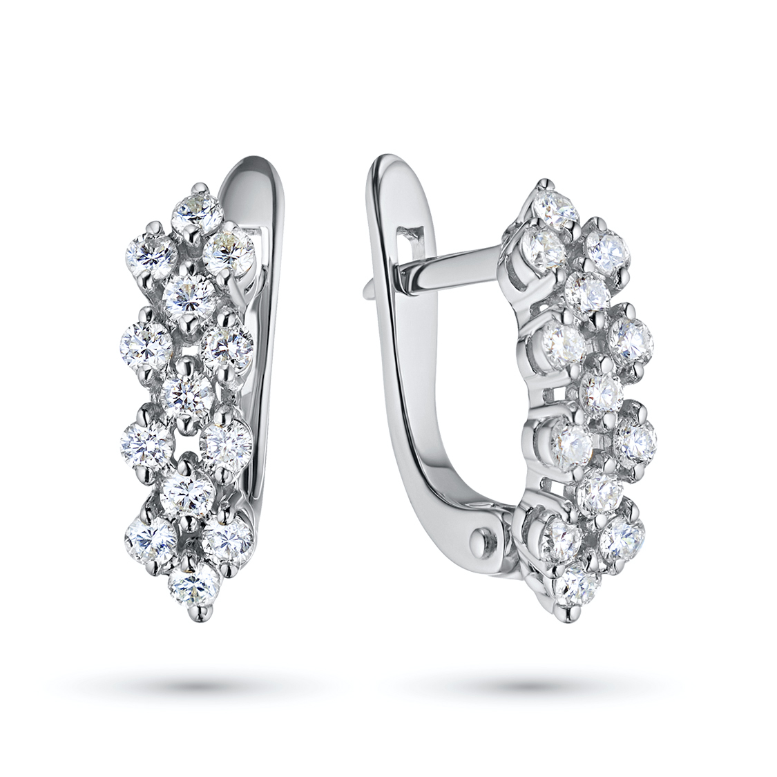 

Серьги из белого золота с бриллиантами э4701сг08160900, э4701сг08160900