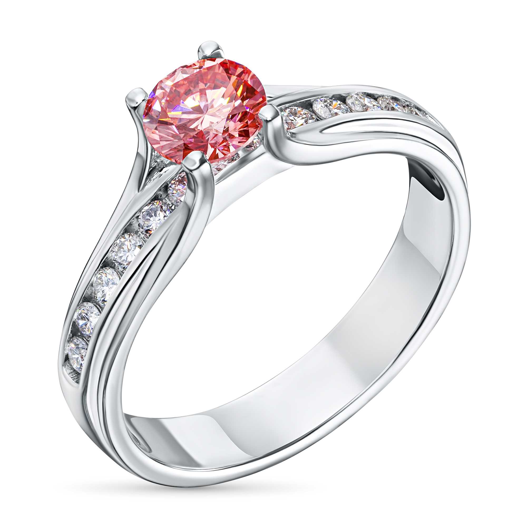 

Кольцо из белого золота э4012кц09150600_pink, э4012кц09150600_pink