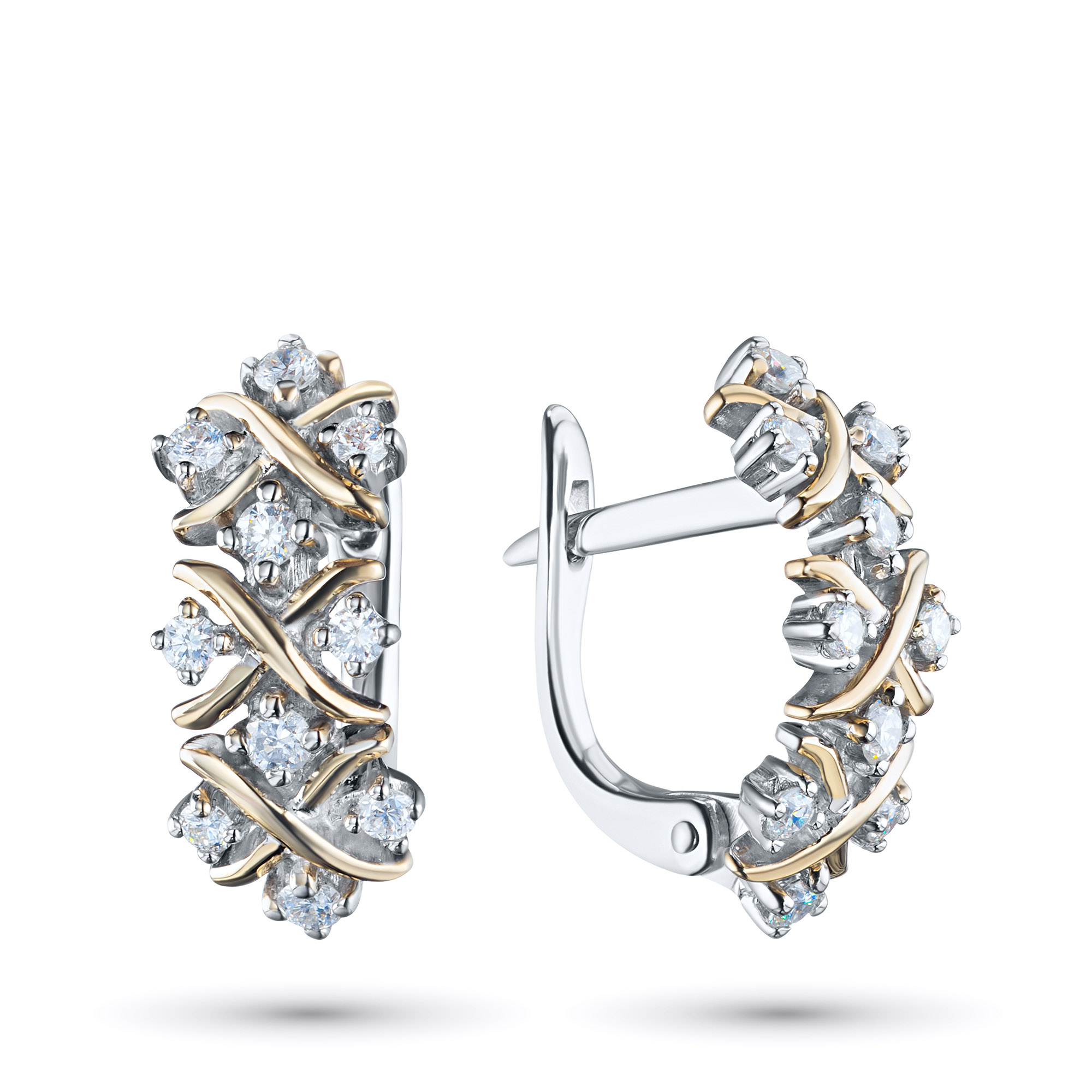 

Серьги из белого золота с бриллиантами э4801сг09210303, э4801сг09210303