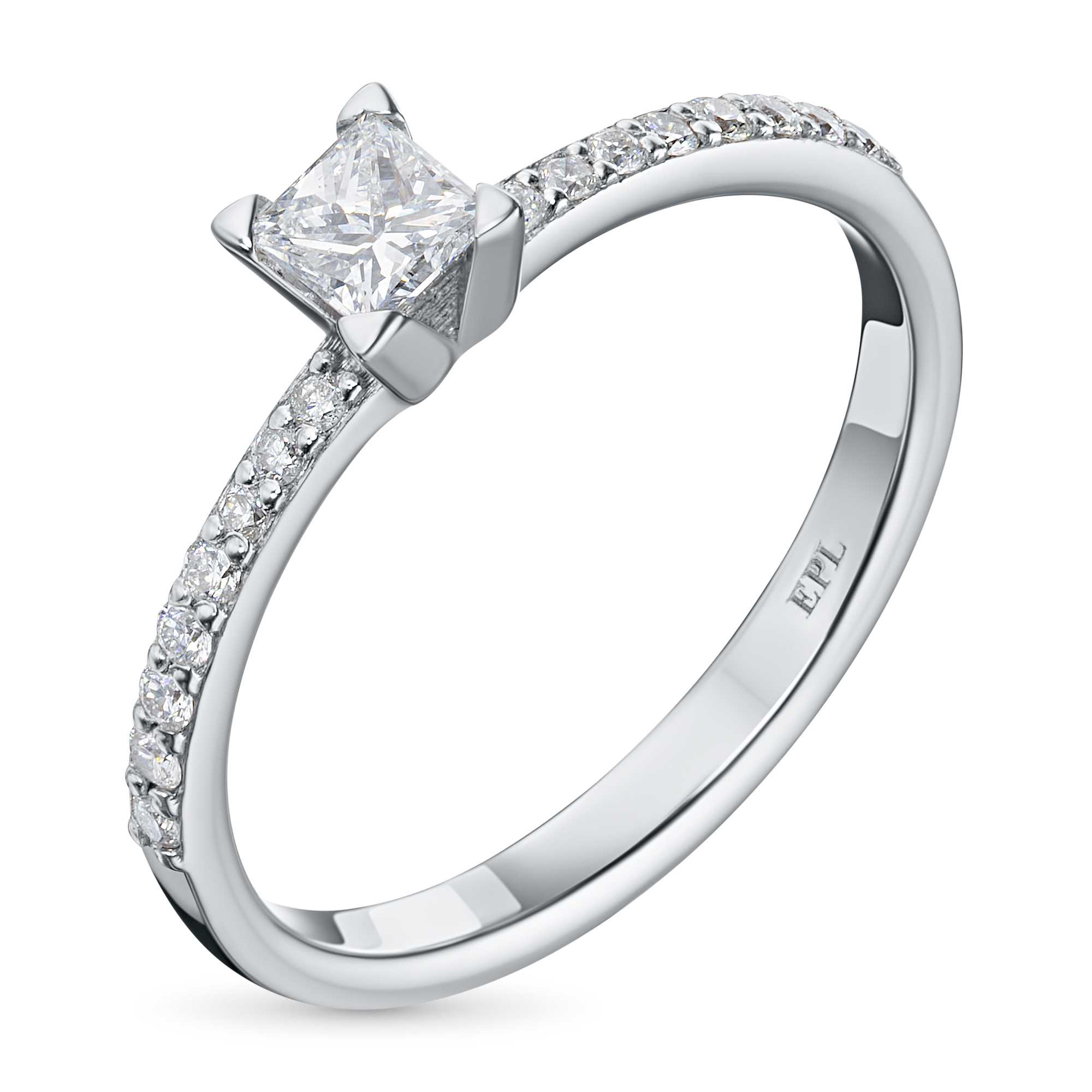 

Кольцо из белого золота с бриллиантами э4701кц06220604, э4701кц06220604