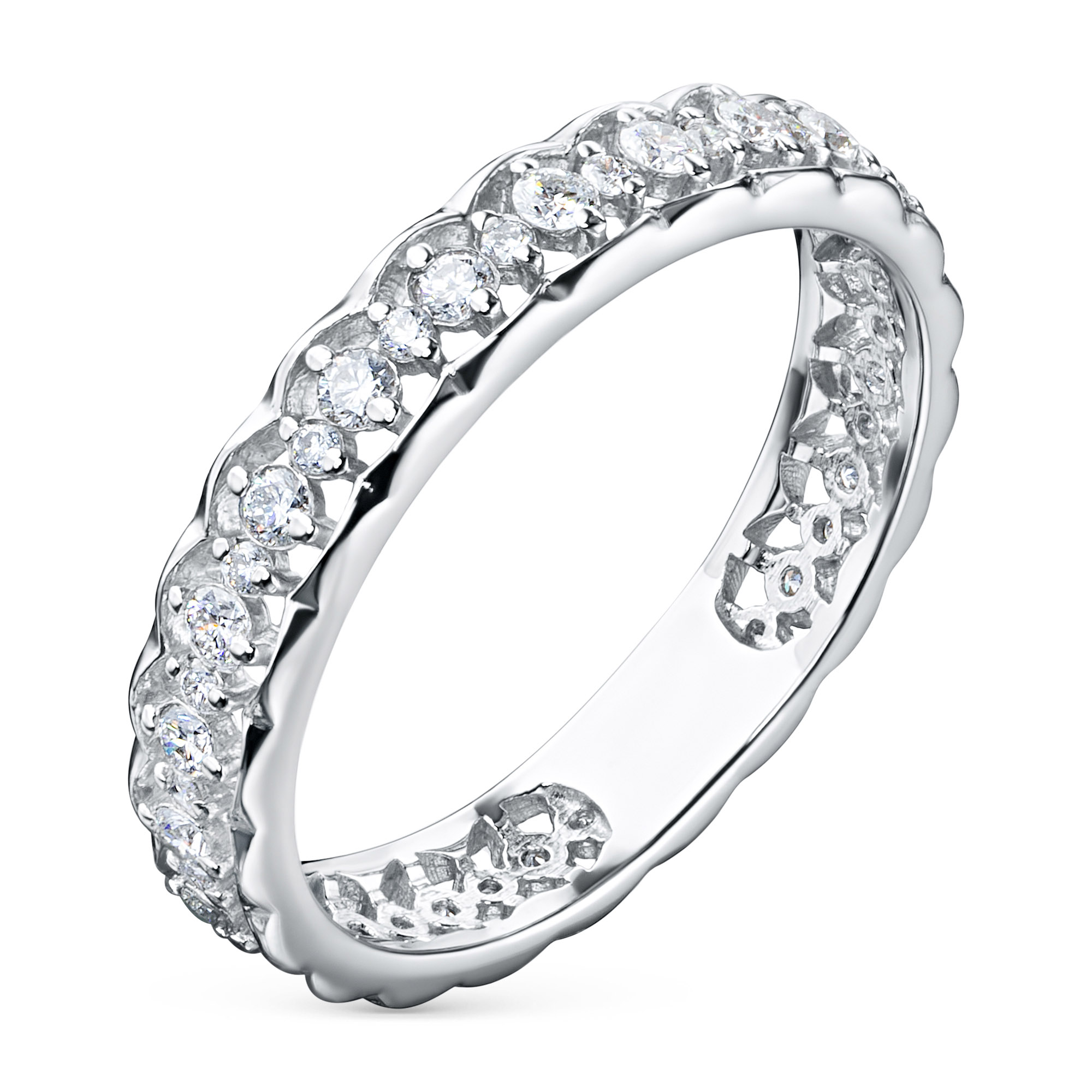 

Кольцо из белого золота с бриллиантами э0901кц05210910, э0901кц05210910