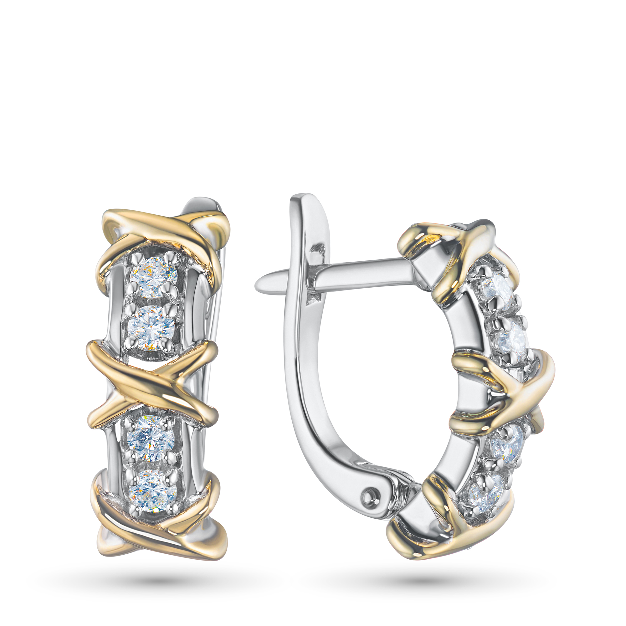 

Серьги из белого золота с бриллиантами э4801сг10184100, э4801сг10184100