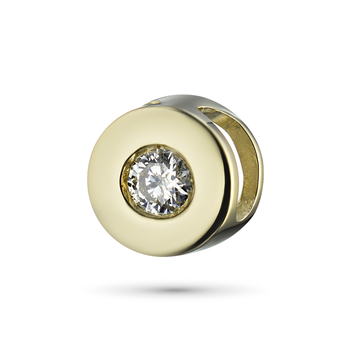 

Подвеска из желтого золота с бриллиантом э0301пд10153000, э0301пд10153000