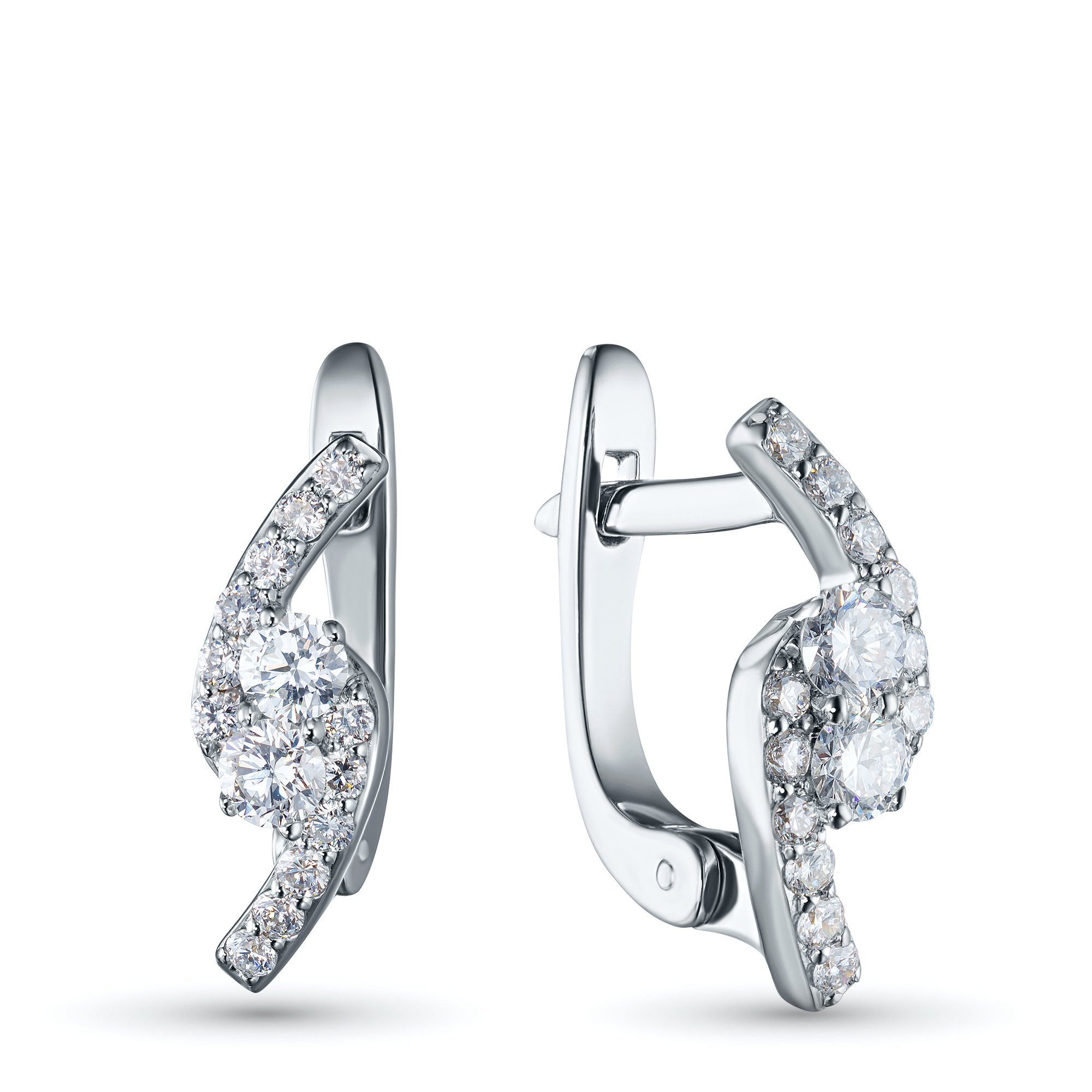 

Серьги из серебра э0612сг11190050_white, э0612сг11190050_white