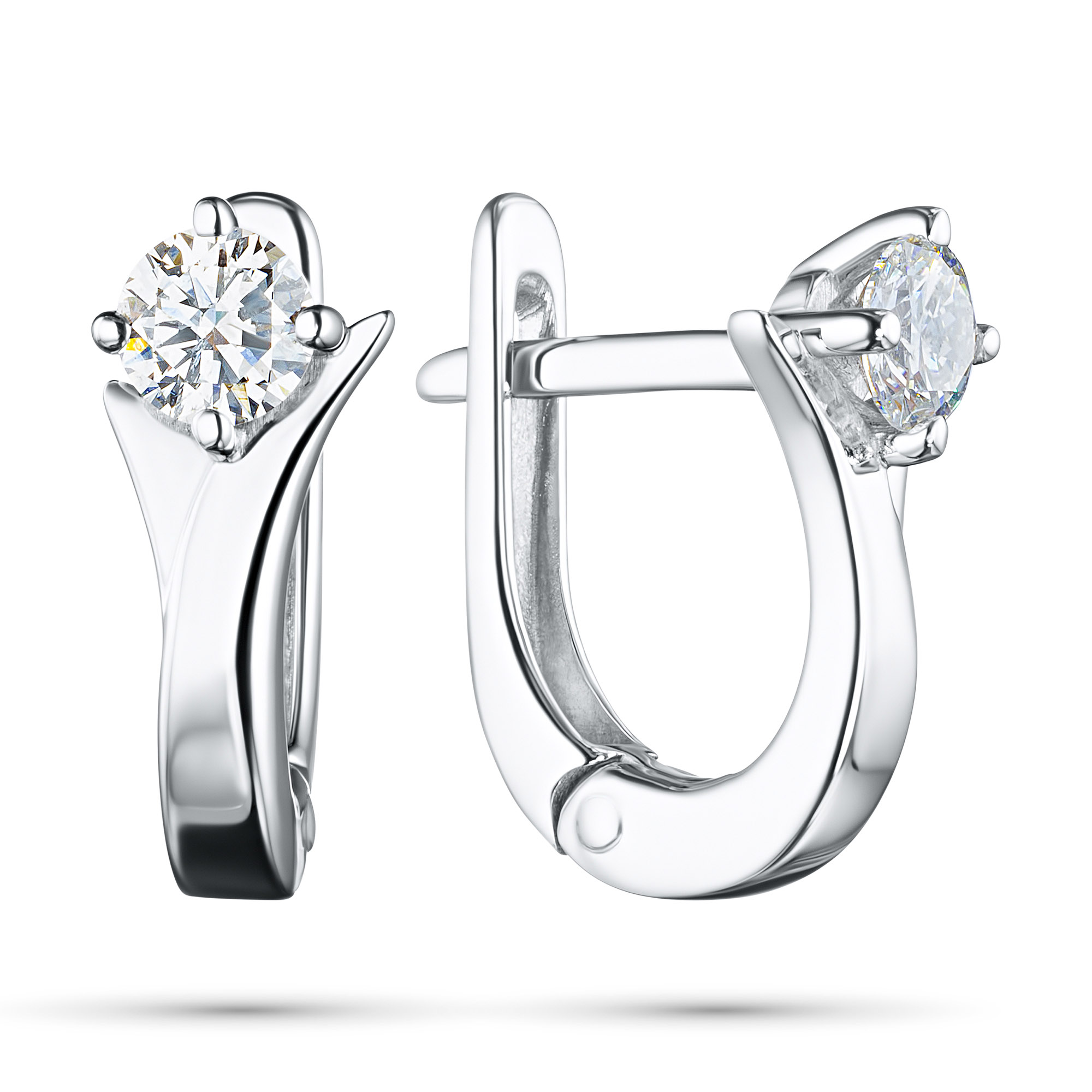 

Серьги из белого золота с бриллиантами э0901сг07210751, э0901сг07210751