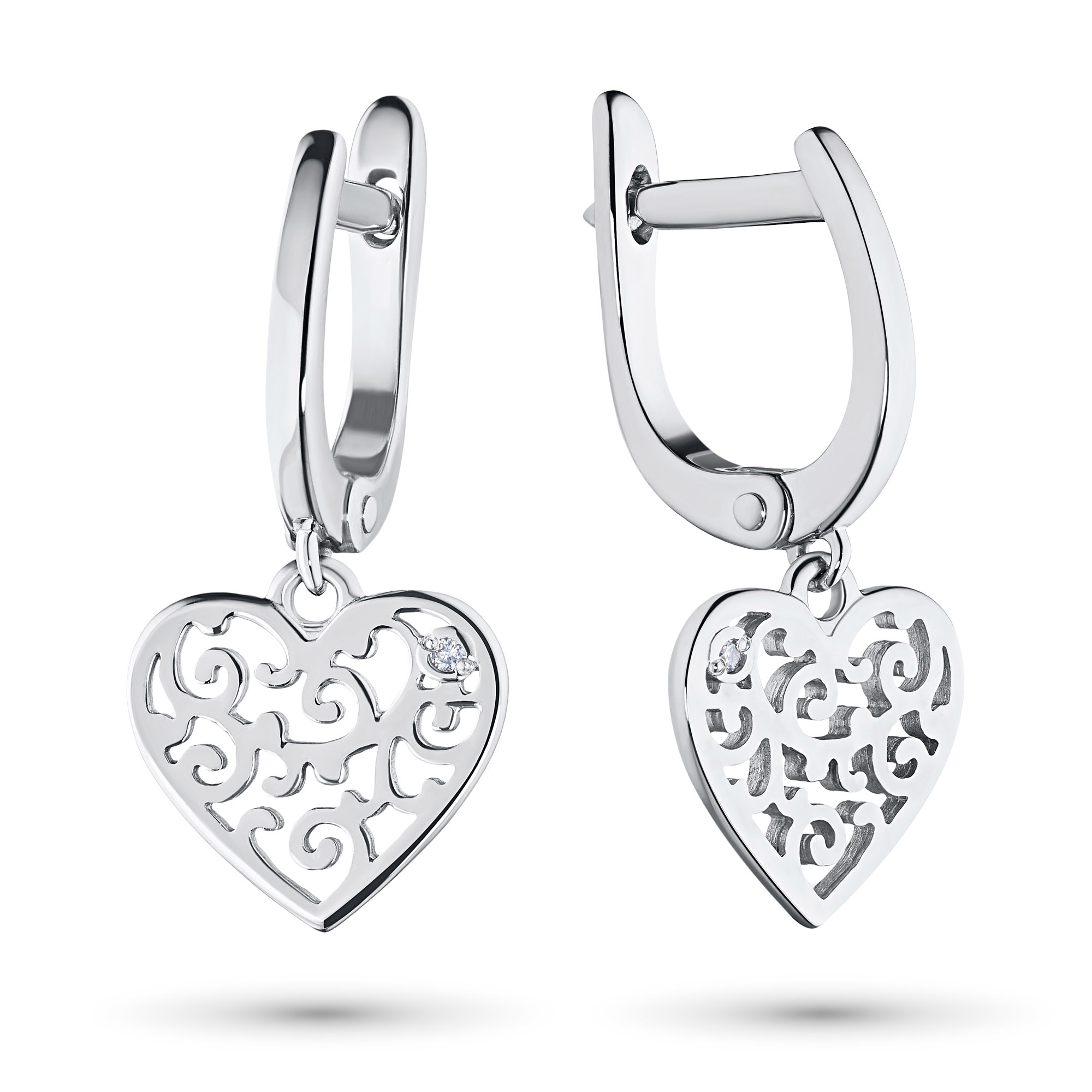Серьги из серебра