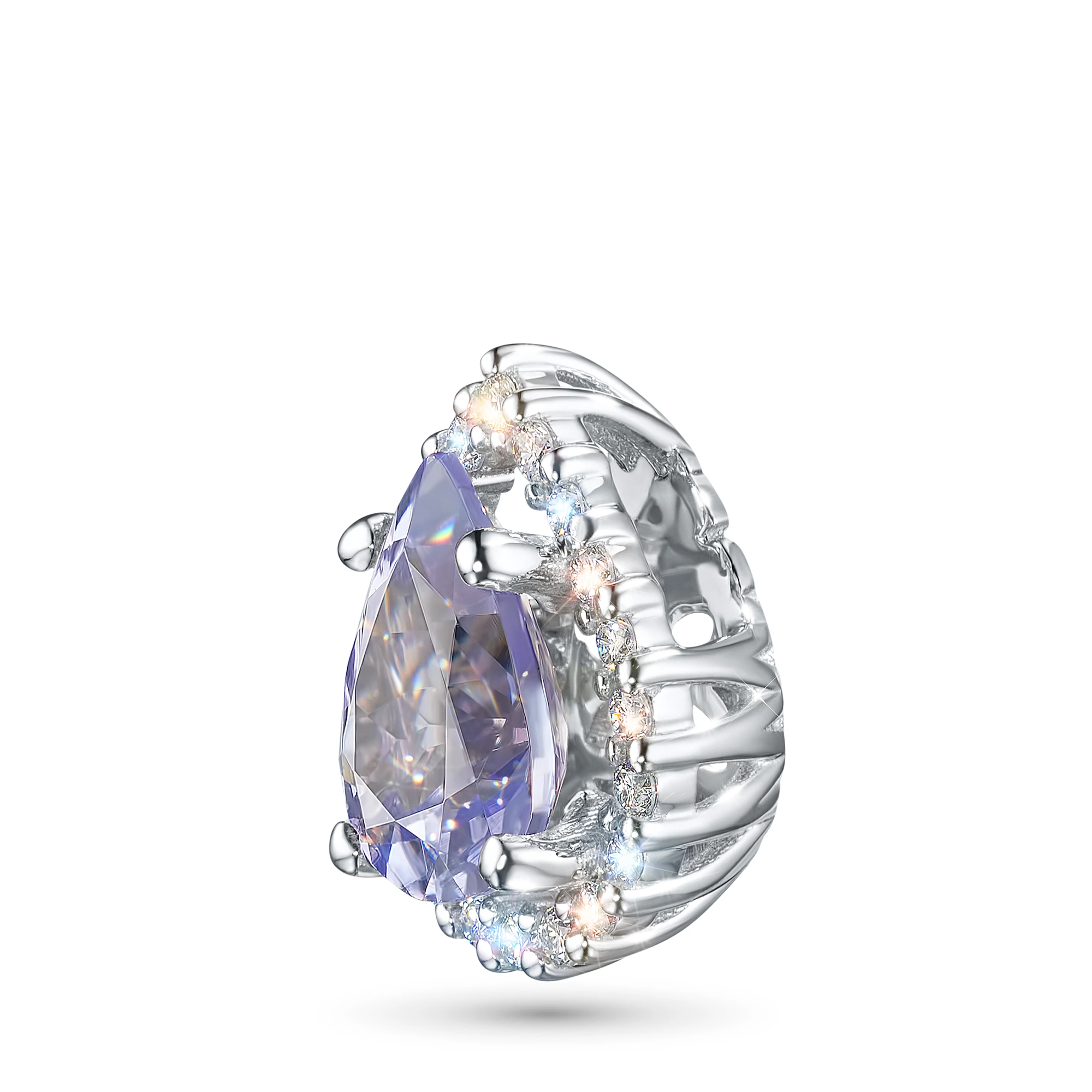 

Подвеска из белого золота с танзанитом э4760пд10210406, э4760пд10210406