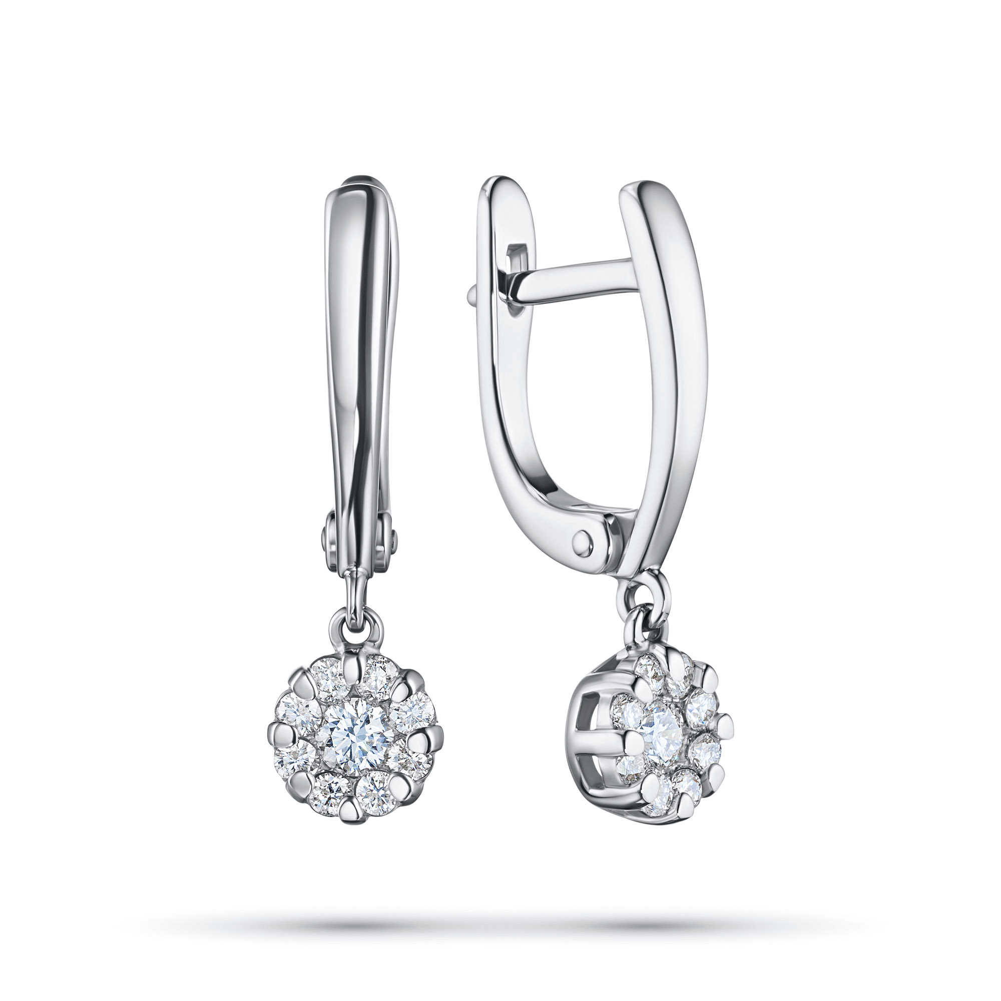 

Серьги из серебра э0612сг09160600_white, э0612сг09160600_white