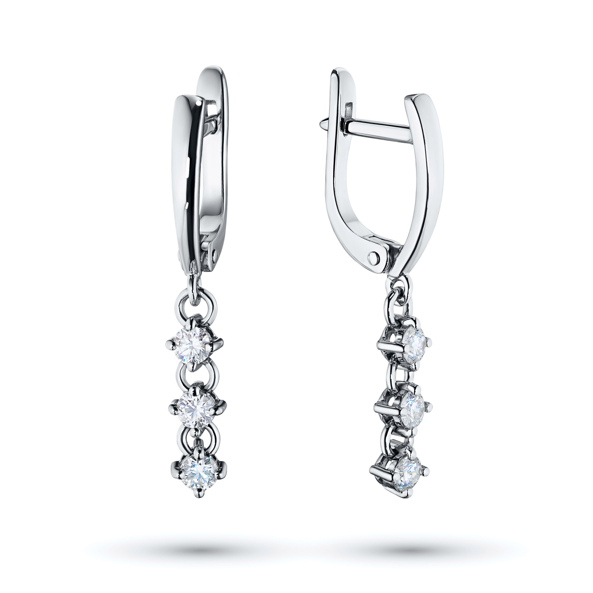 

Серьги из белого золота с бриллиантами э4001сг10181900, э4001сг10181900