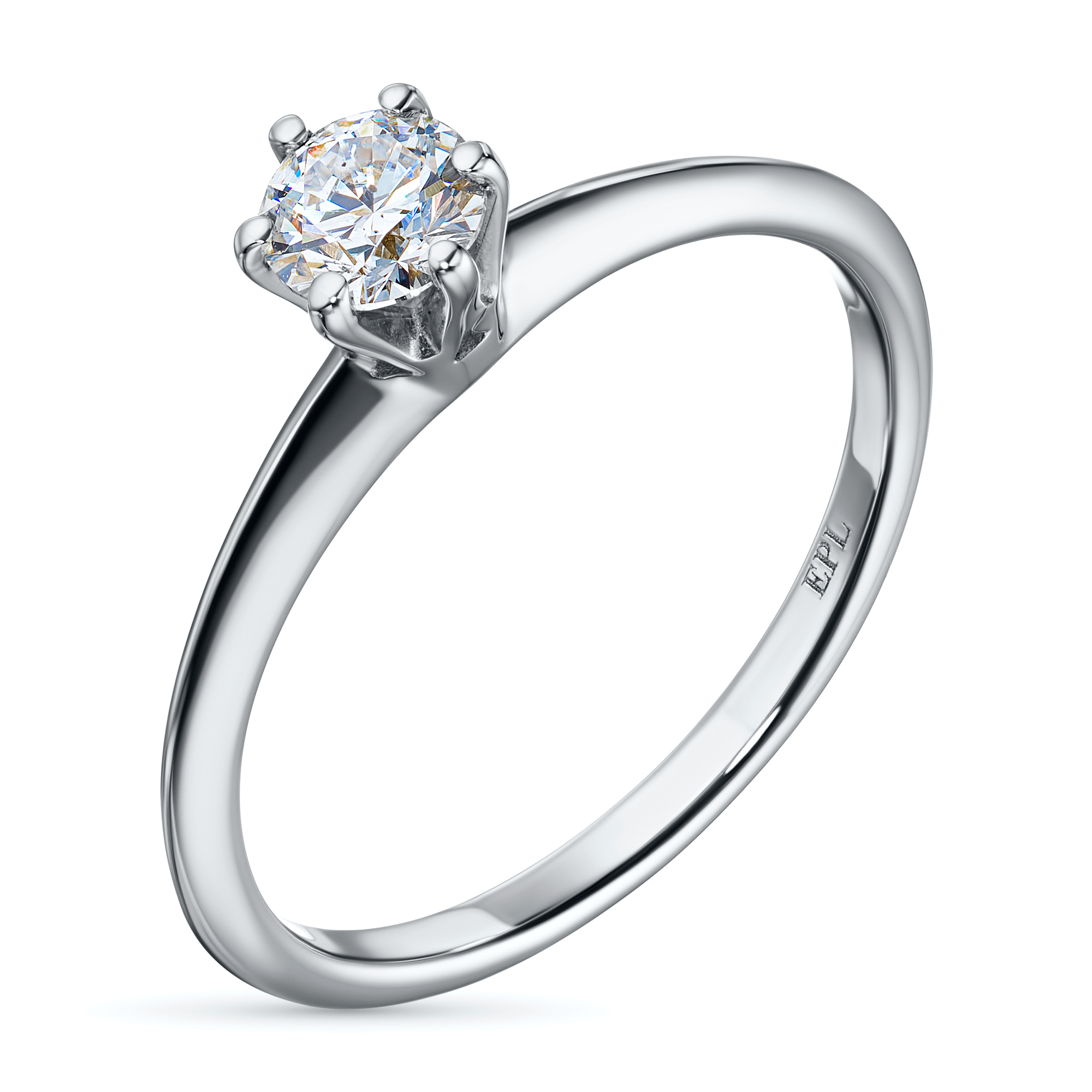 

Помолвочное кольцо из белого золота э0912кц06200856_white, э0912кц06200856_white