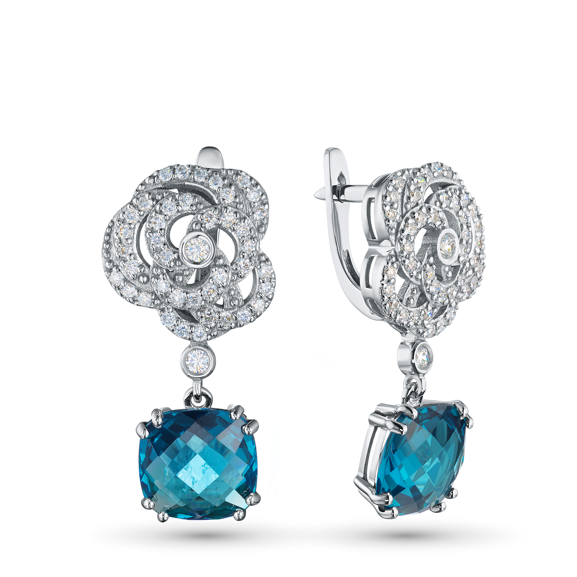 

Серьги из белого золота с и топазами э4709сг03250356_white, э4709сг03250356_white