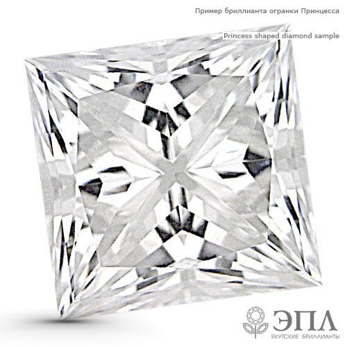 

Бриллиант принцесса 0.040 карат ЯБ64288-Г, ЯБ64288-Г