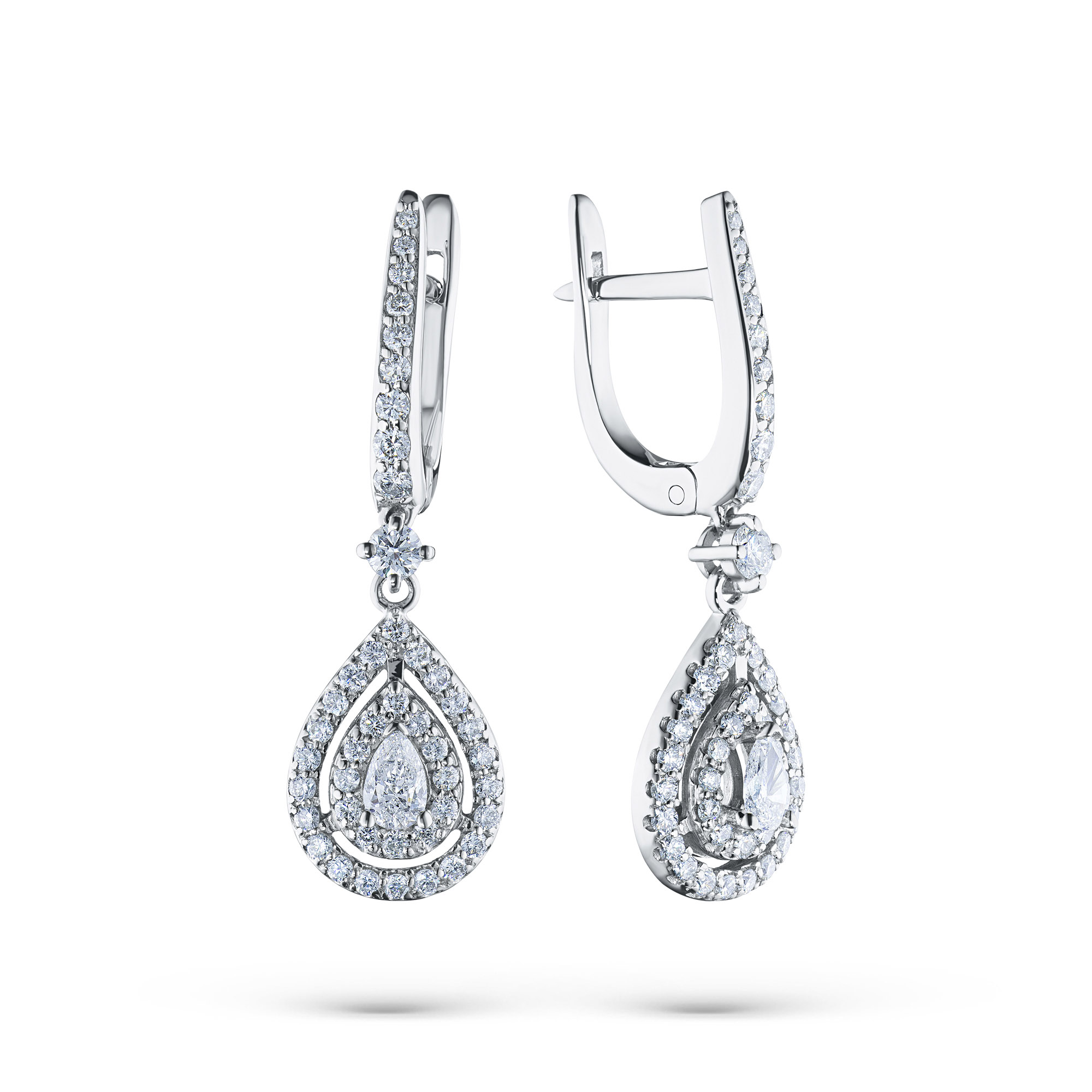 

Серьги из белого золота с бриллиантами э4701сг07182500, э4701сг07182500