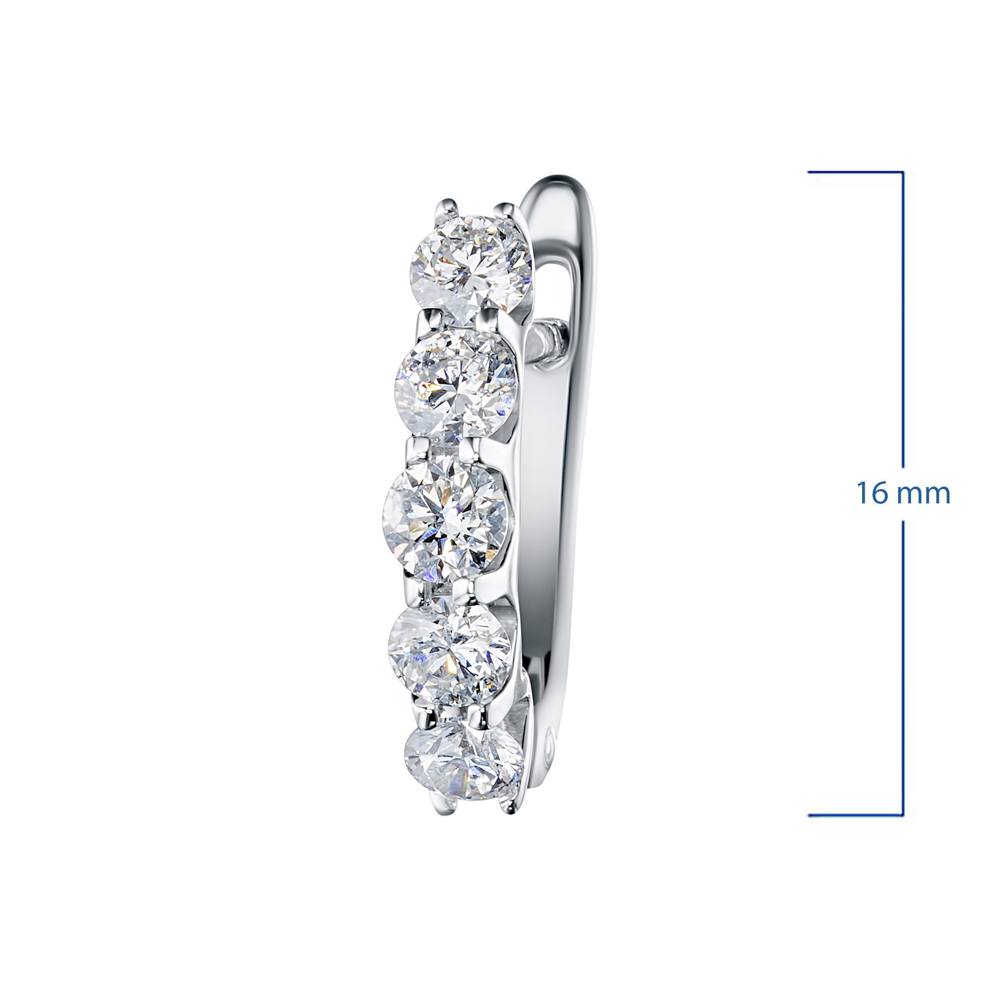 

Серьги из белого золота с выращенными бриллиантами e4712sg09200956, e4712sg09200956