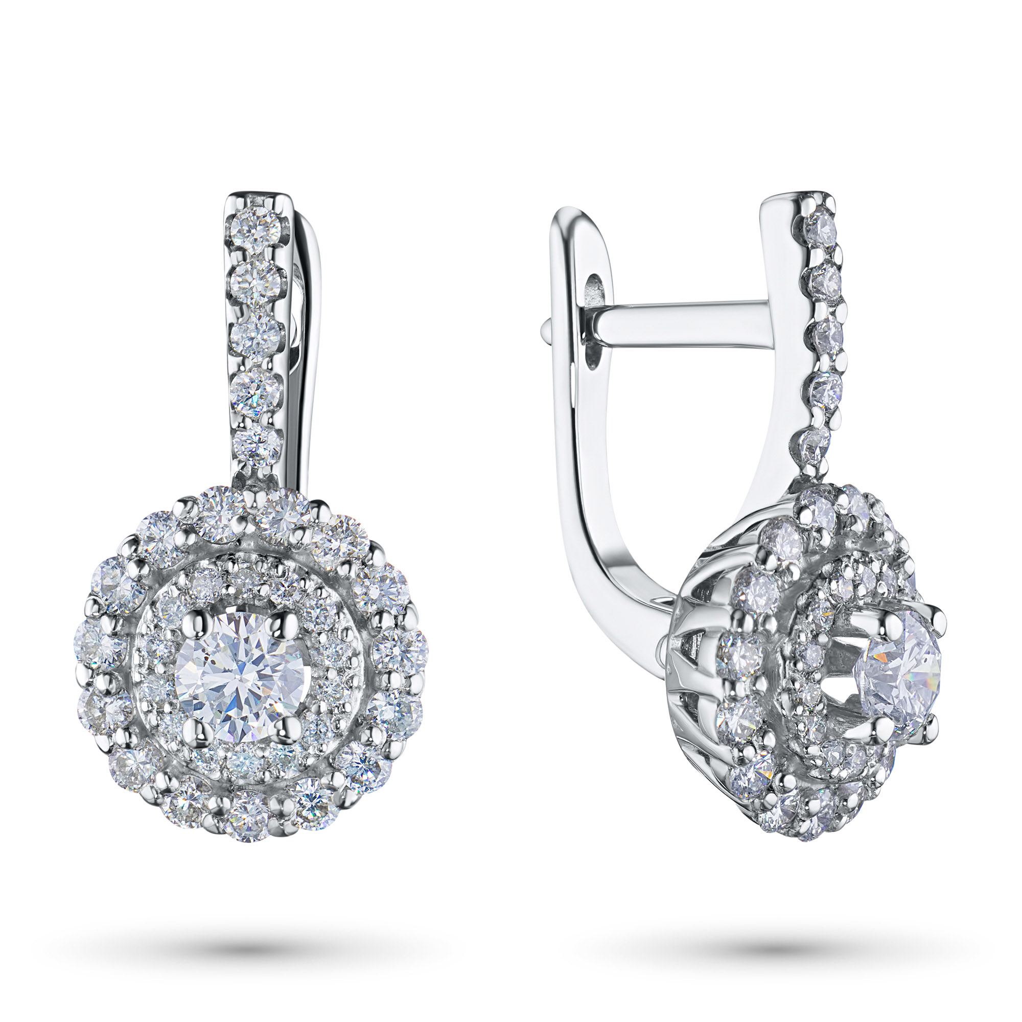 

Серьги из белого золота с бриллиантами э4701сг02185000, э4701сг02185000