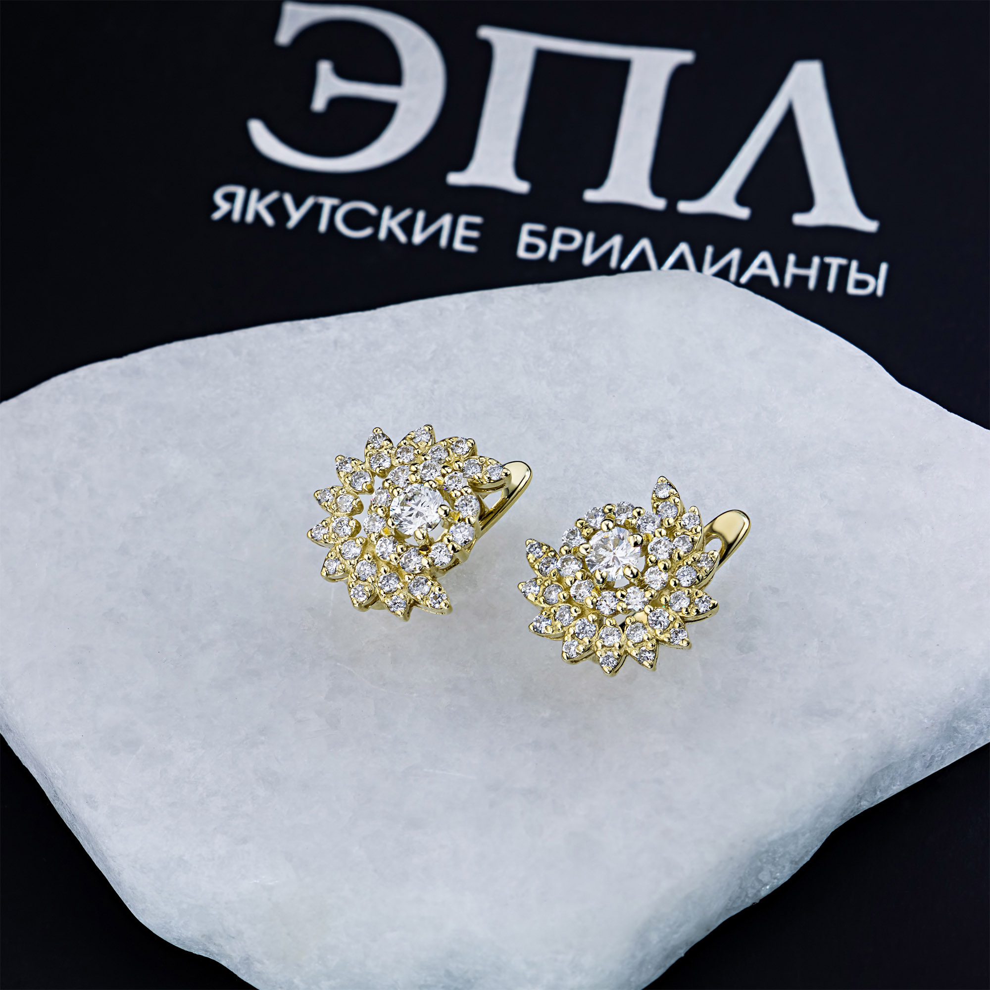 

Серьги из желтого золота э0312сг09185900, э0312сг09185900