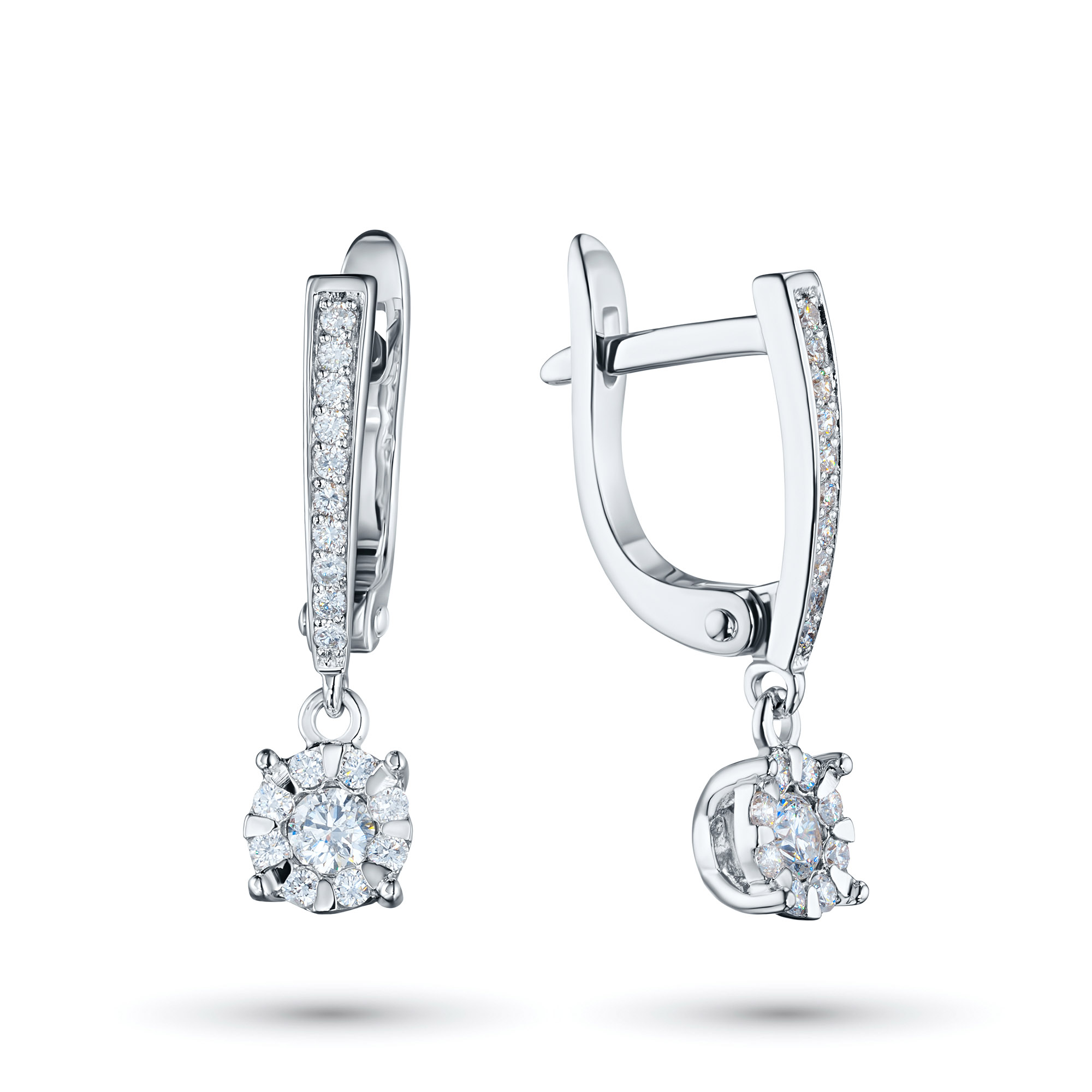 

Серьги из белого золота с бриллиантами э4701сг01210953, э4701сг01210953