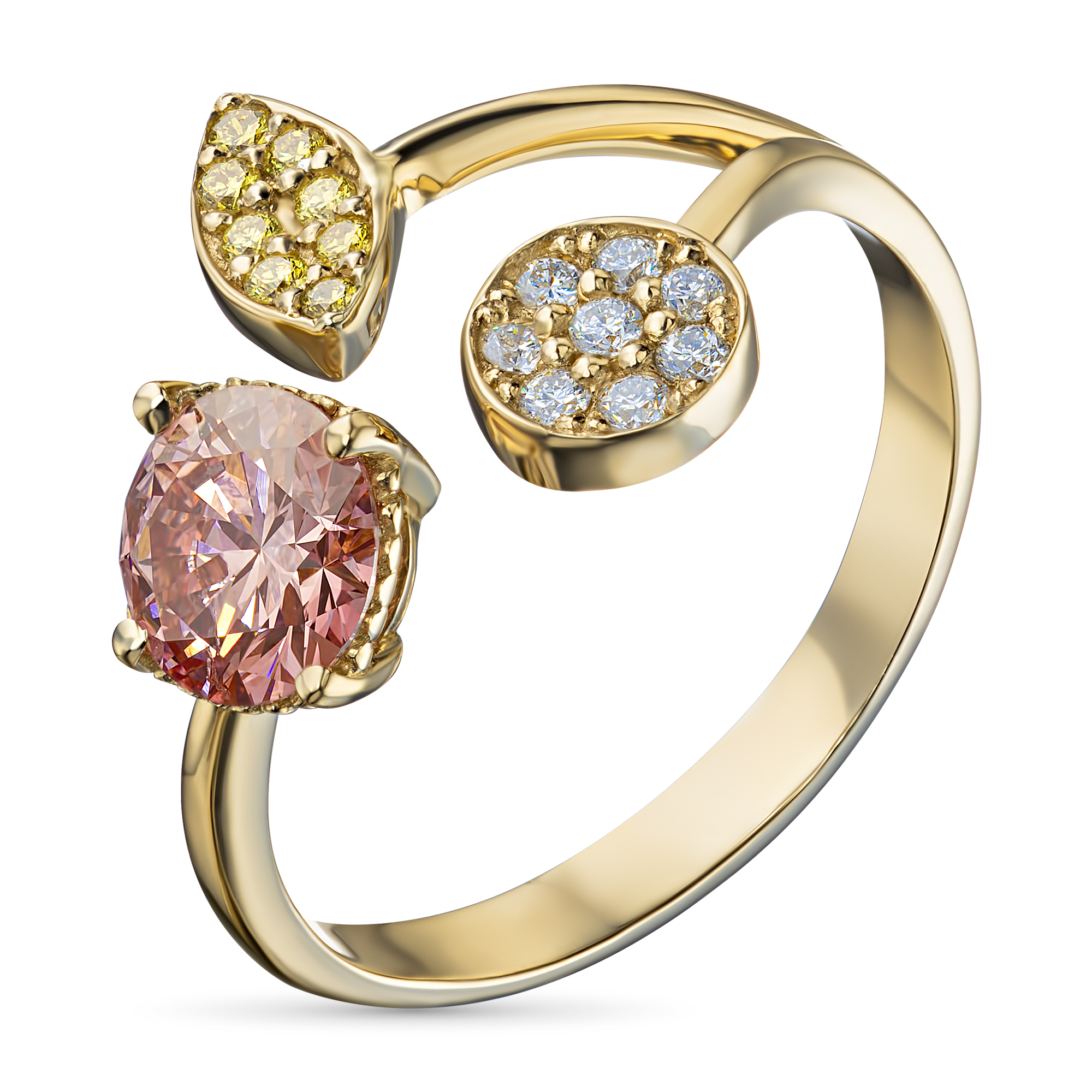 

Кольцо из желтого золота э0312кц07240351_pink, э0312кц07240351_pink