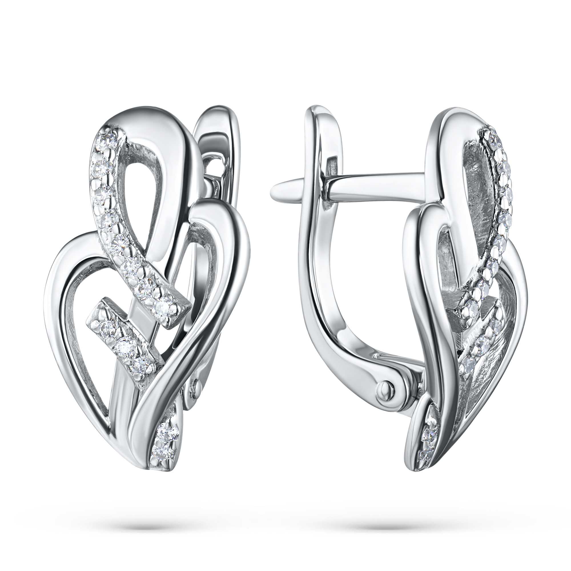 

Серьги из белого золота с бриллиантами э0901сг04211039, э0901сг04211039