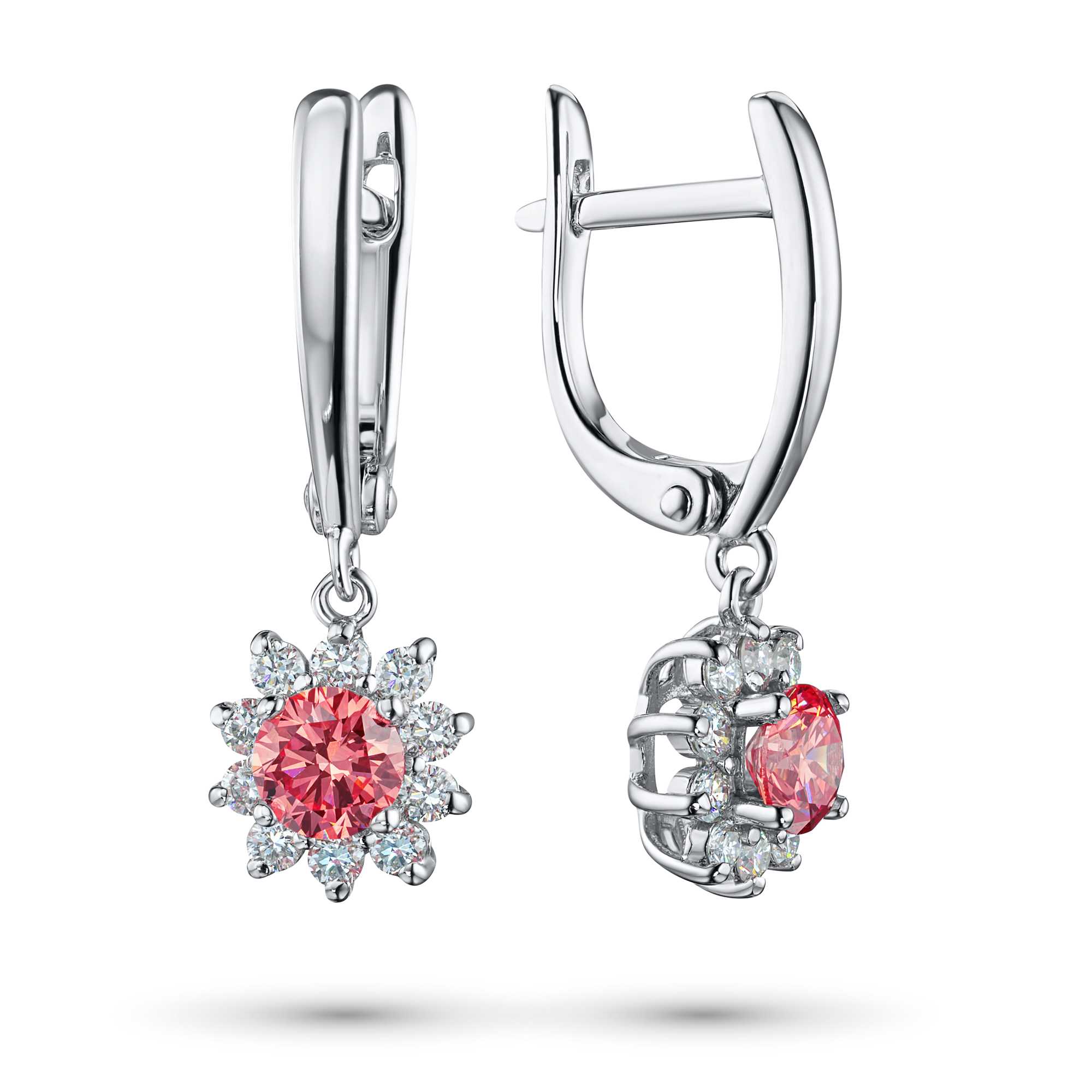 

Серьги из белого золота э0912сг04201510_pink, э0912сг04201510_pink